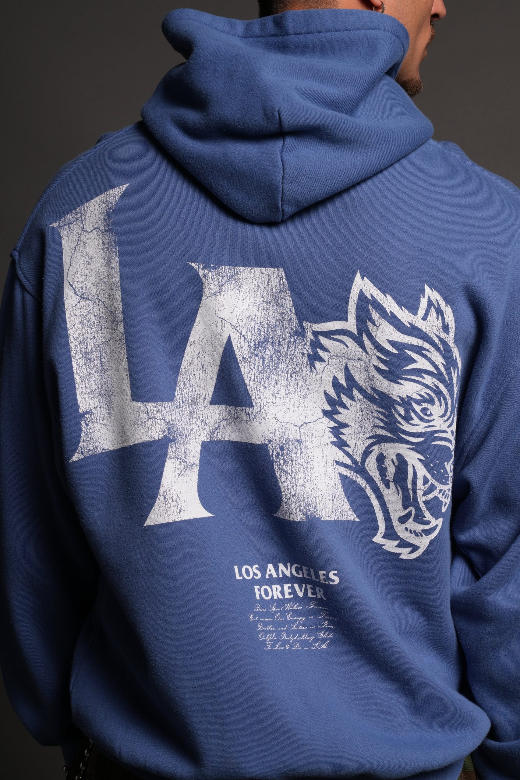 La Wolves V2 Pierce Hoodie La Blue - Image 6