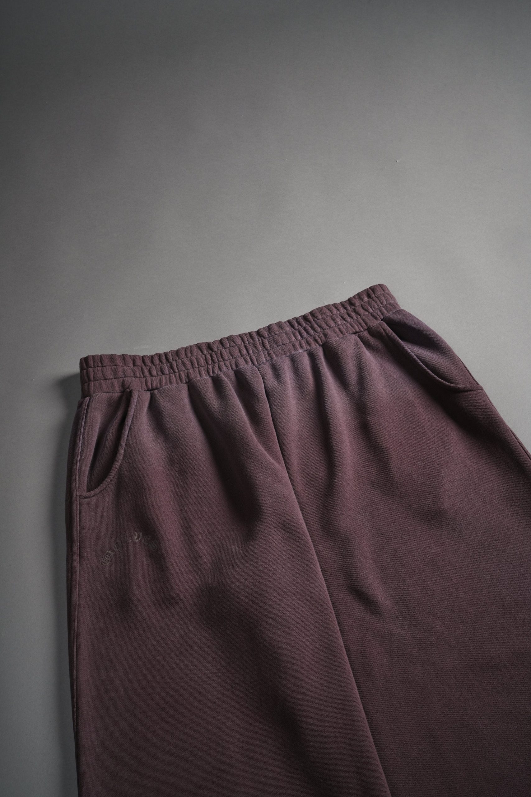 Darc Wandering Moaty Sweat Pants in Darc Garnet Drift Wash - Image 6