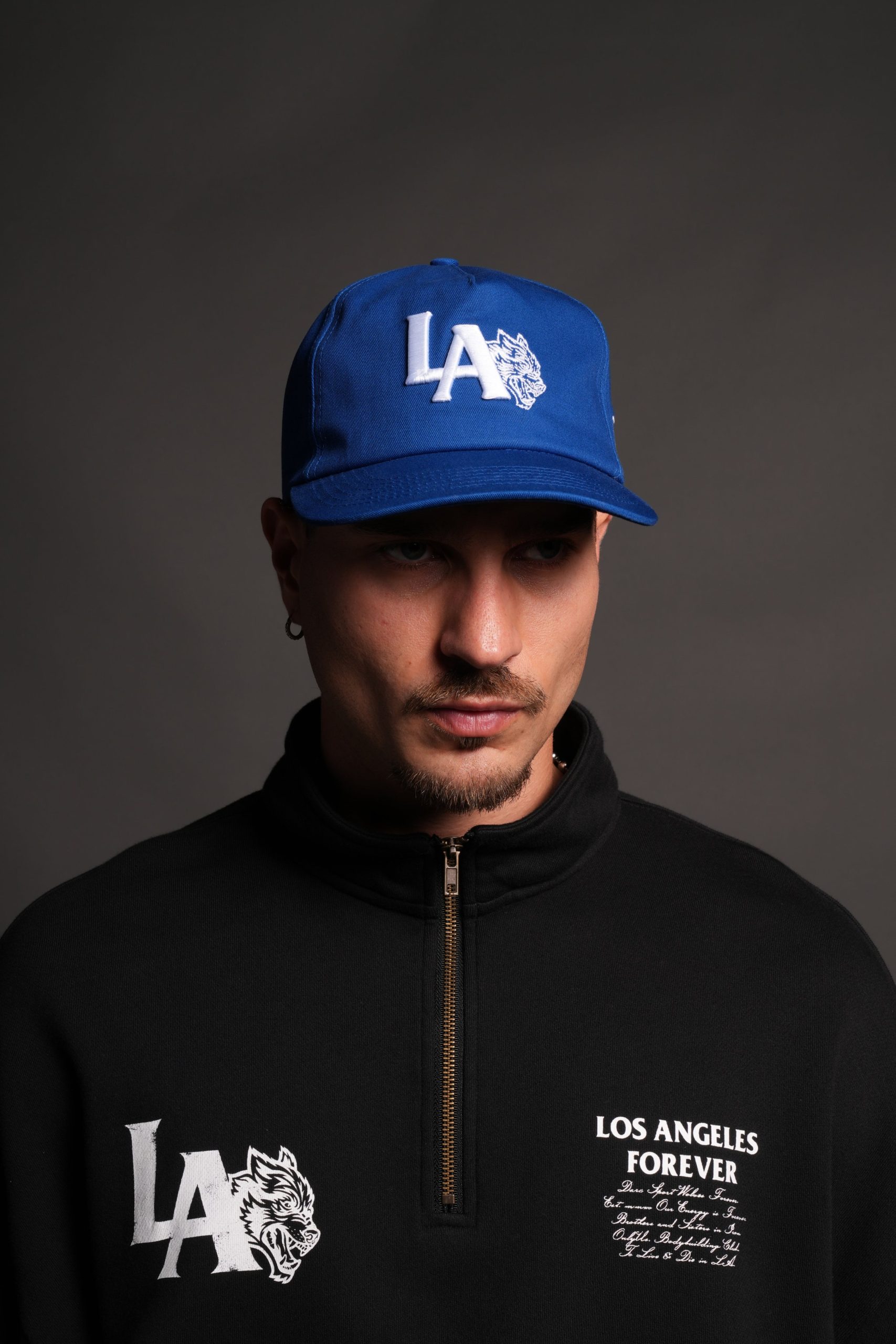 Los Angeles Forever Vintage 5 Panel in La Blue - Image 3