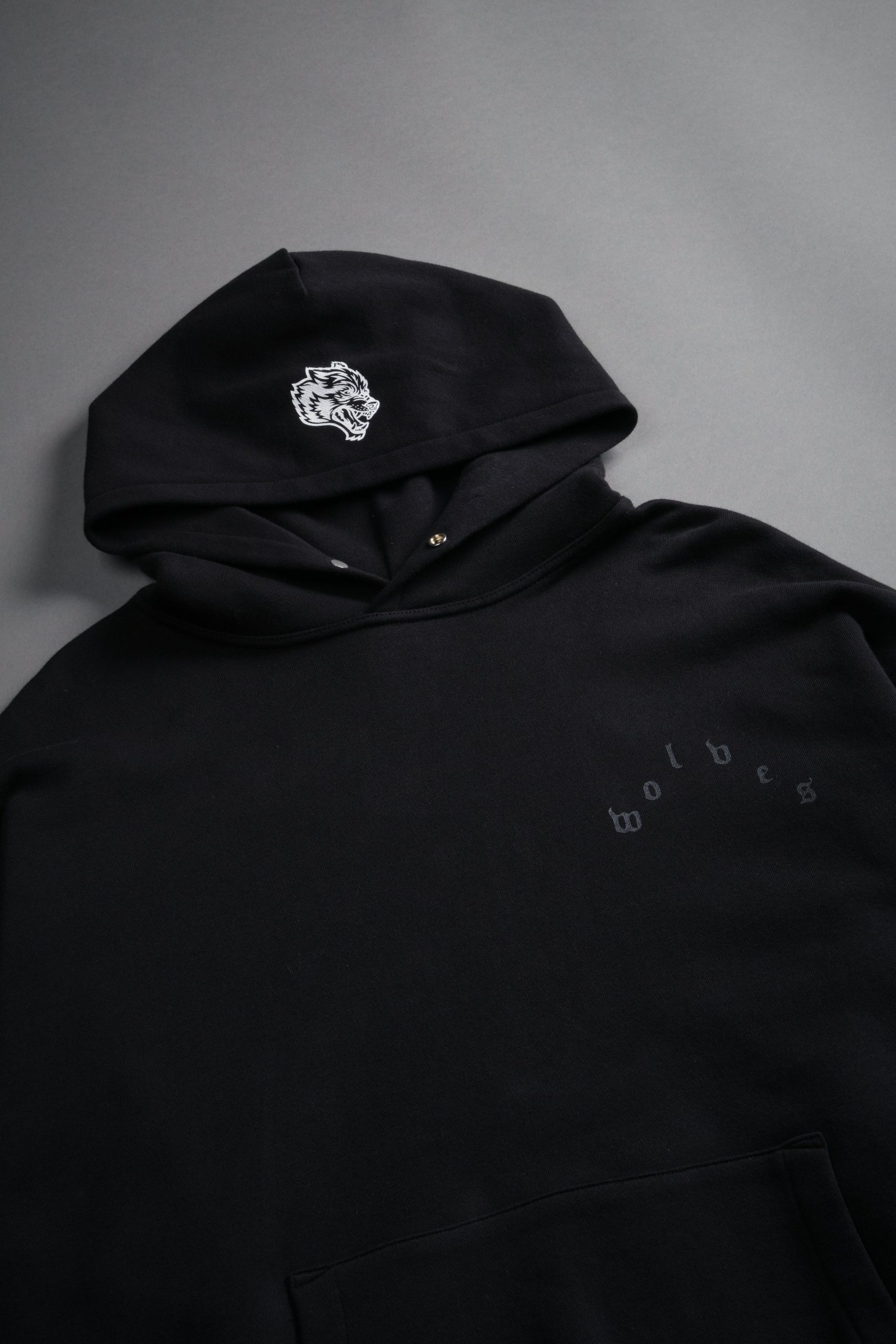 Homage To La Pierce Hoodie in Black - Image 15