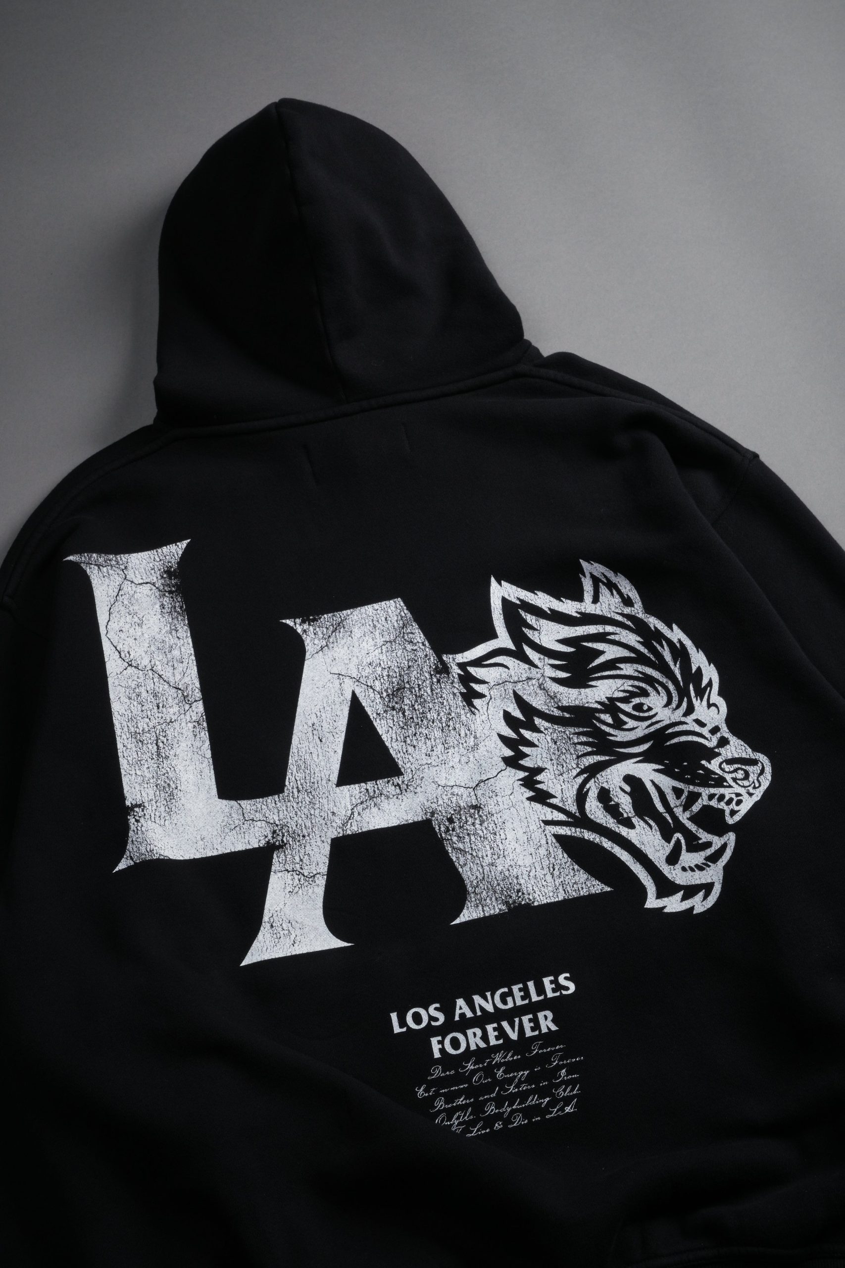 La Wolves V2 Pierce Hoodie in Black - Image 18