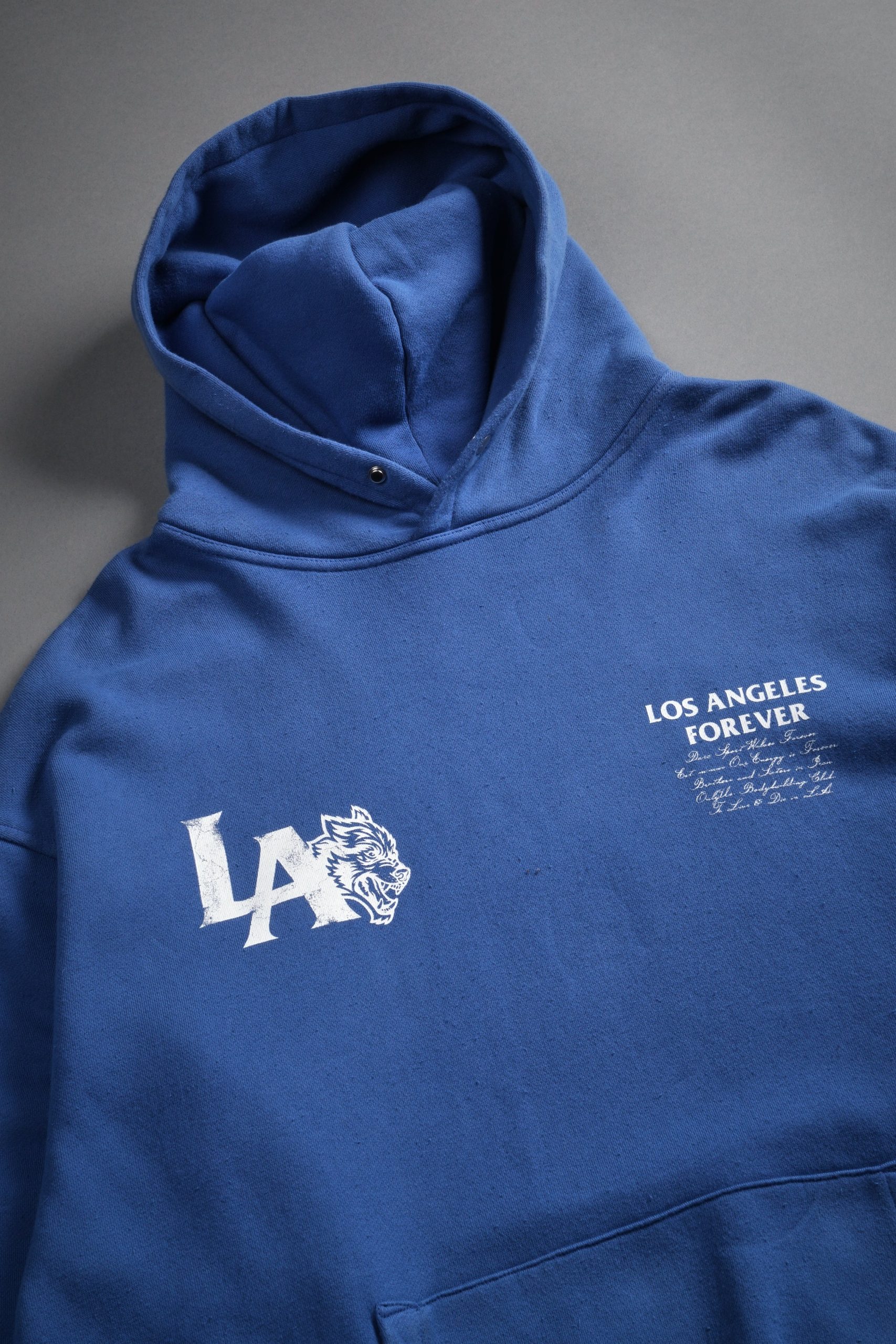 La Wolves V2 Pierce Hoodie La Blue - Image 14