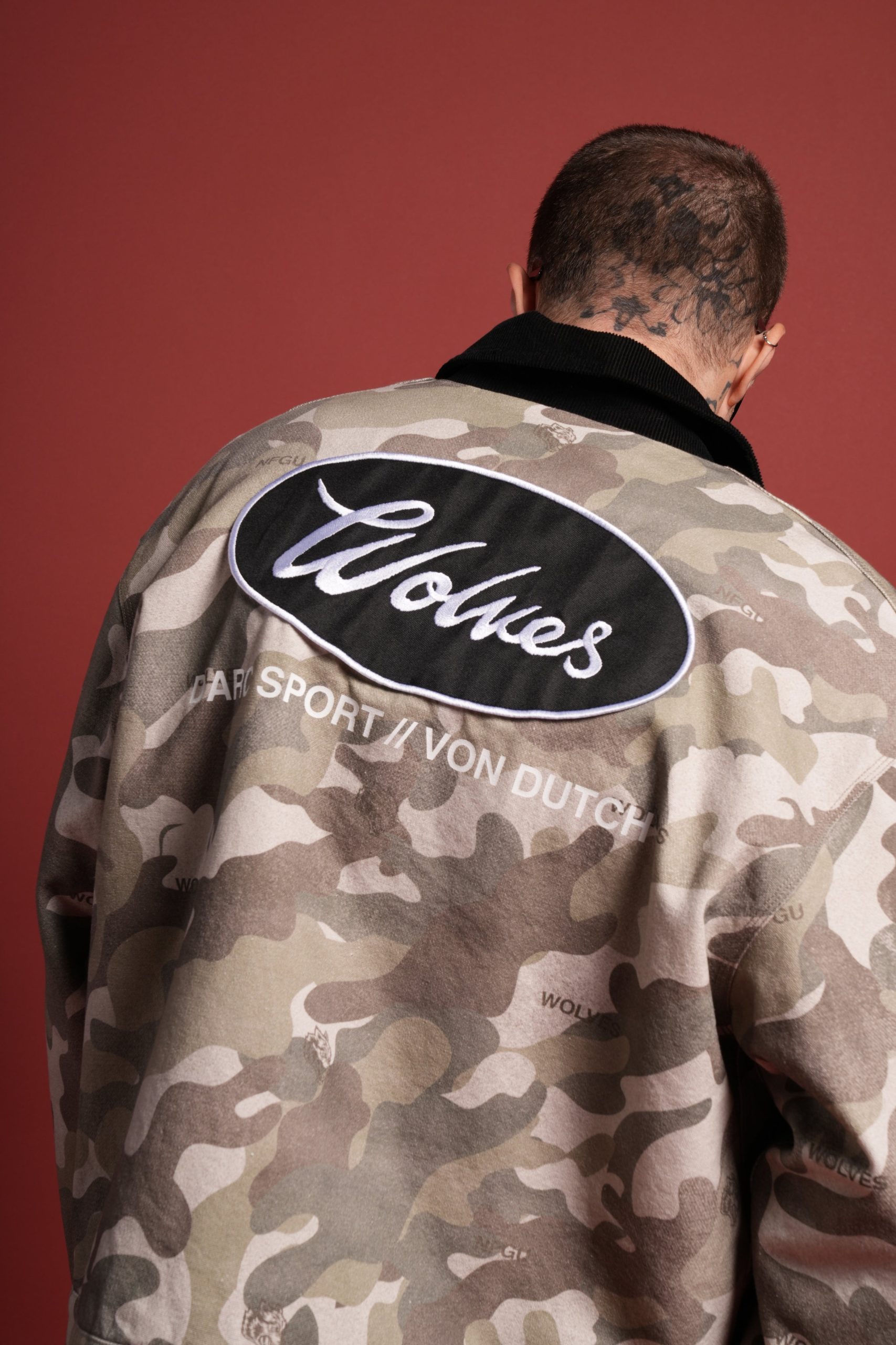 Rebel Heritage Earl Jacket in DSVD Green Camo - Image 6