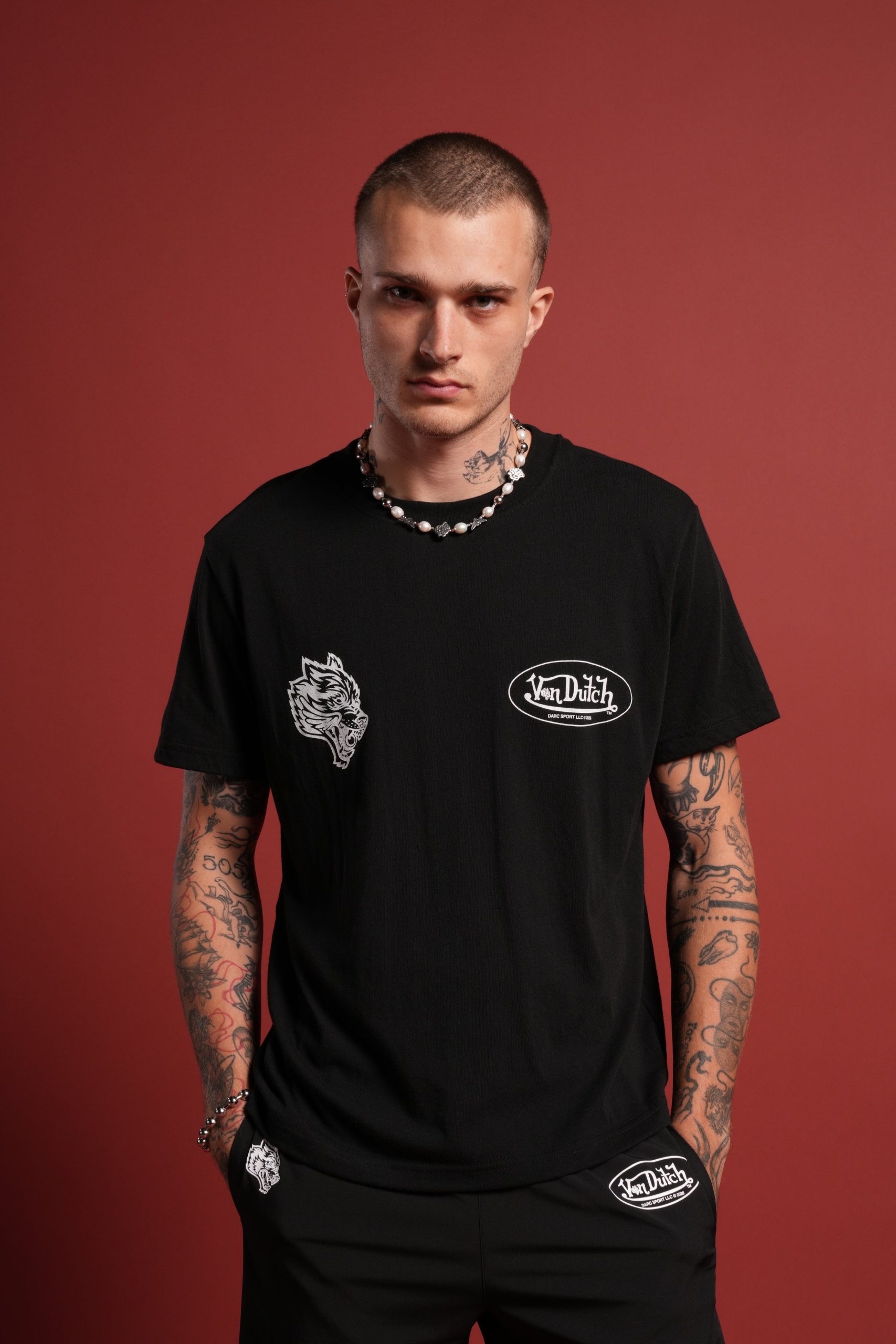 DSVD Legacy J. Dean Premium Tee in Black - Image 2