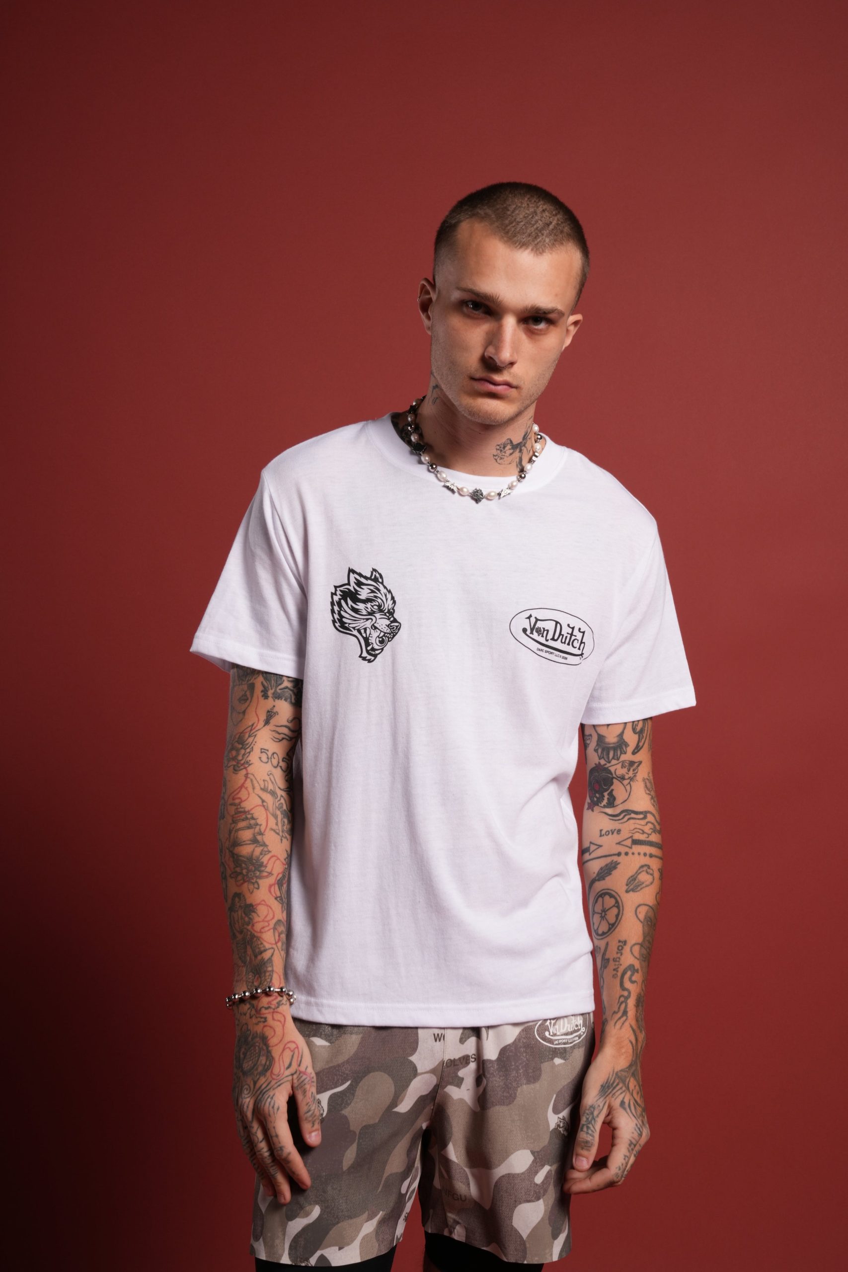DSVD Legacy J. Dean Premium Tee in White - Image 2