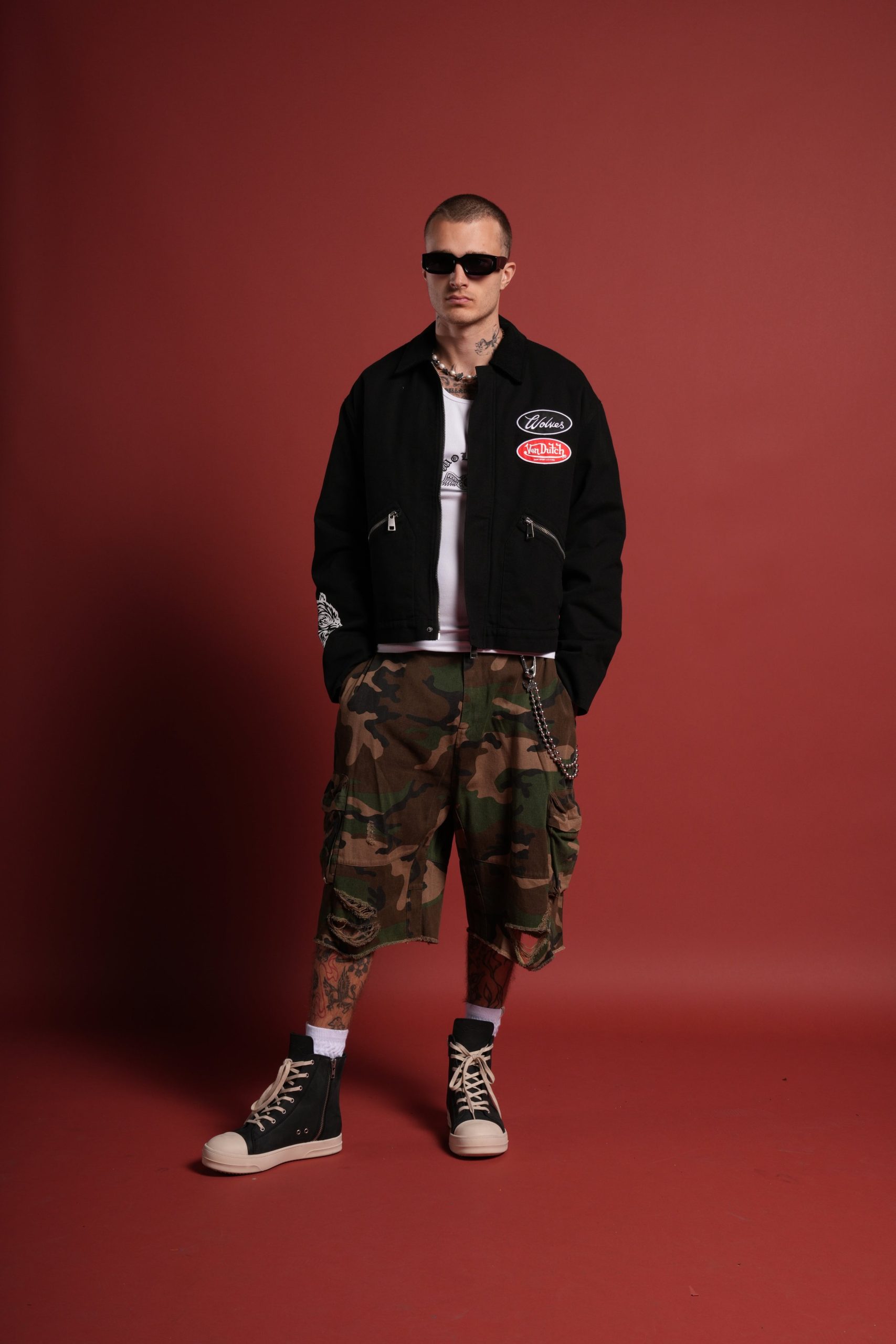 Rebel Heritage Earl Jacket in Black - Image 5
