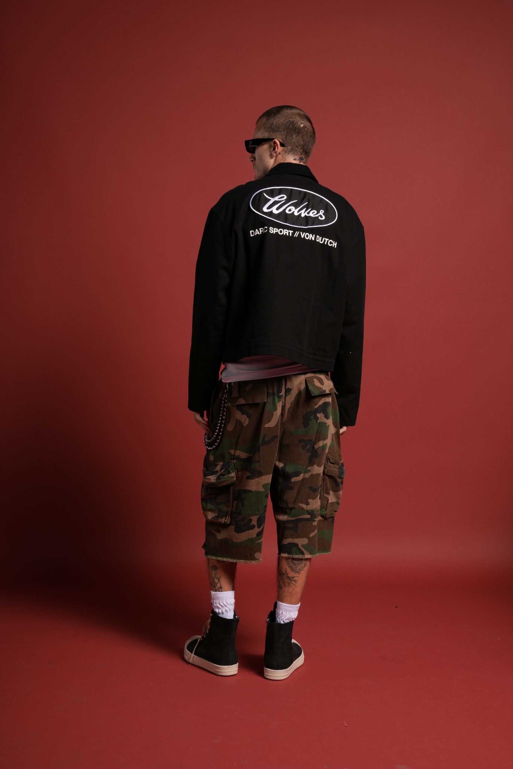 Rebel Heritage Earl Jacket in Black - Image 6