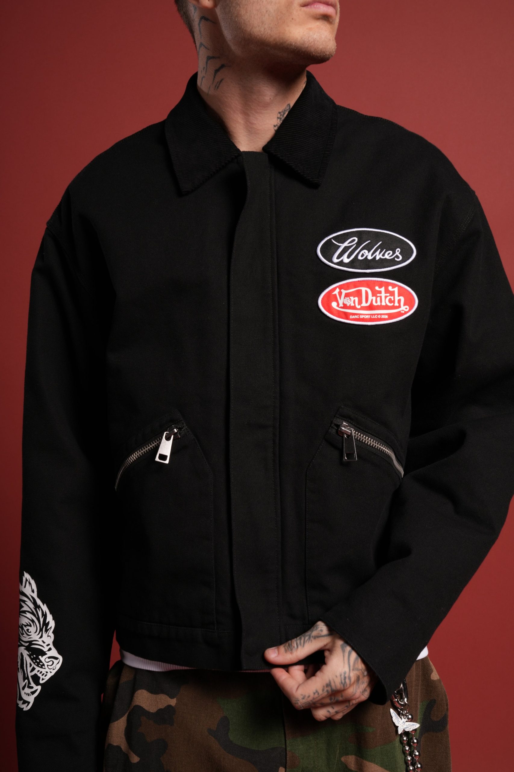 Rebel Heritage Earl Jacket in Black - Image 7