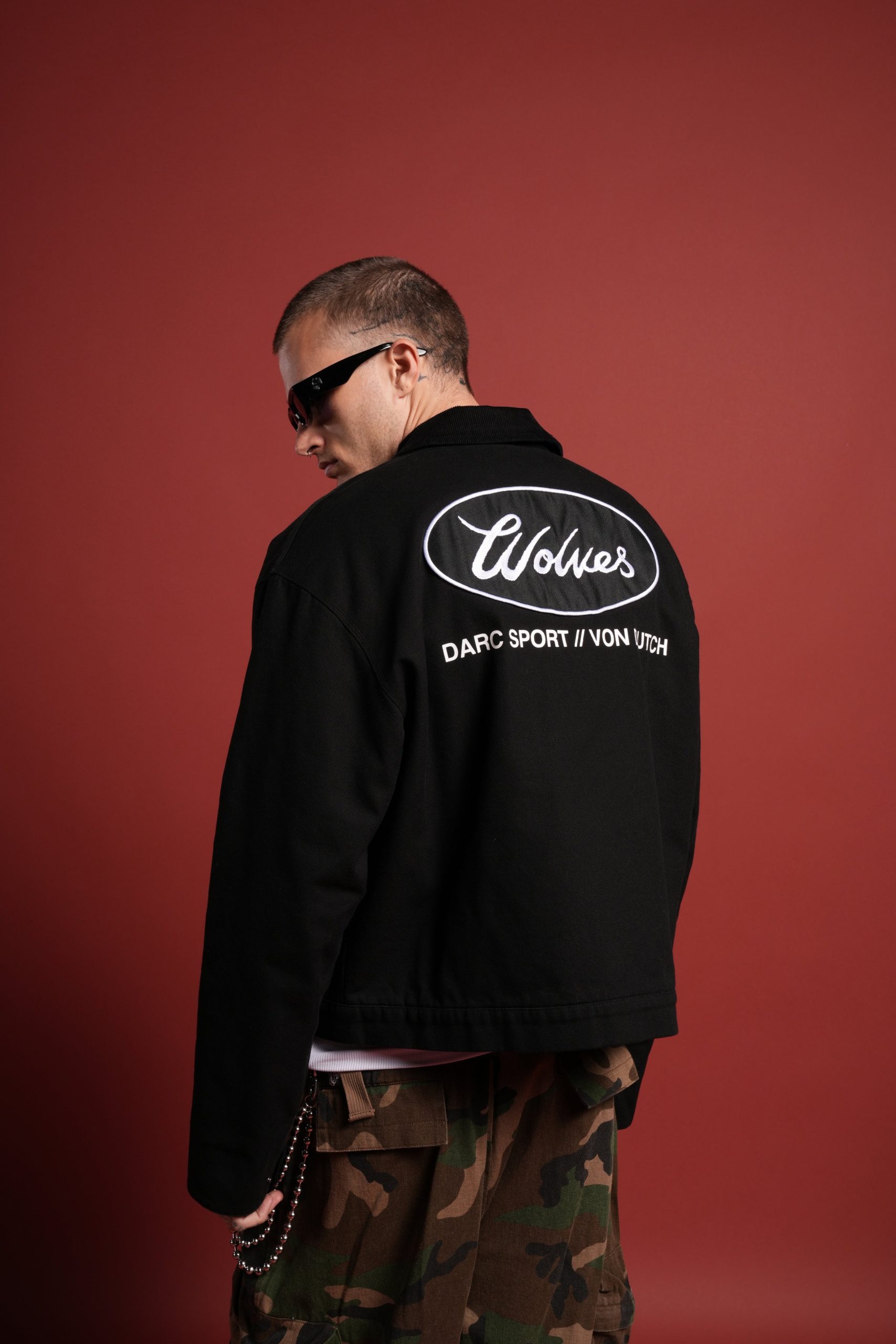 Rebel Heritage Earl Jacket in Black - Image 2