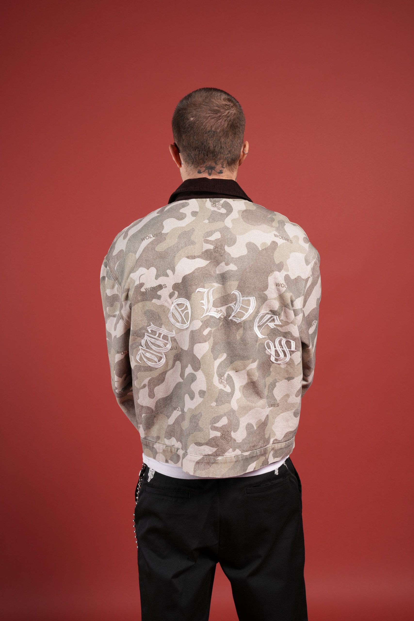 VD Chopper Earl Jacket in DSVD Green Camo - Image 2