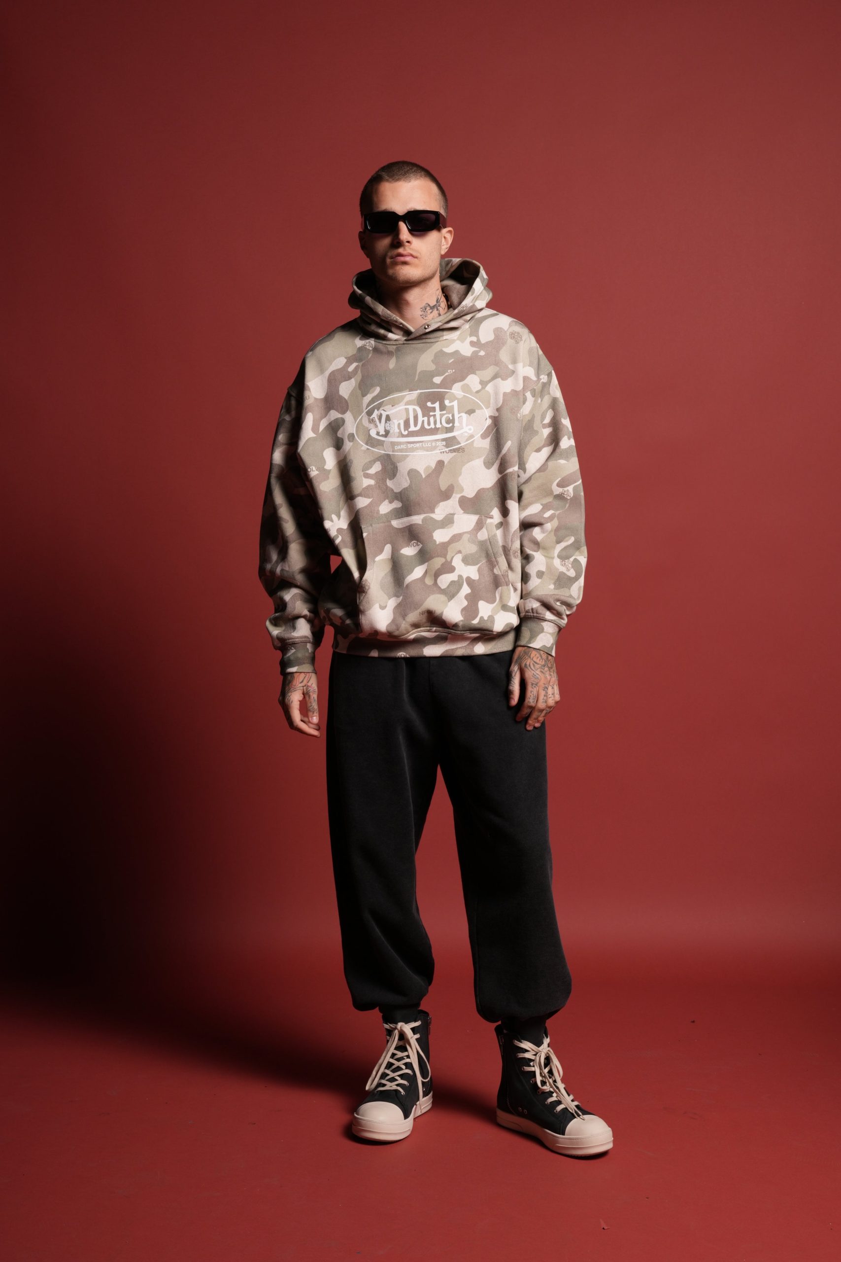 DSVD Legacy Pierce Hoodie in DSVD Green Camo - Image 5