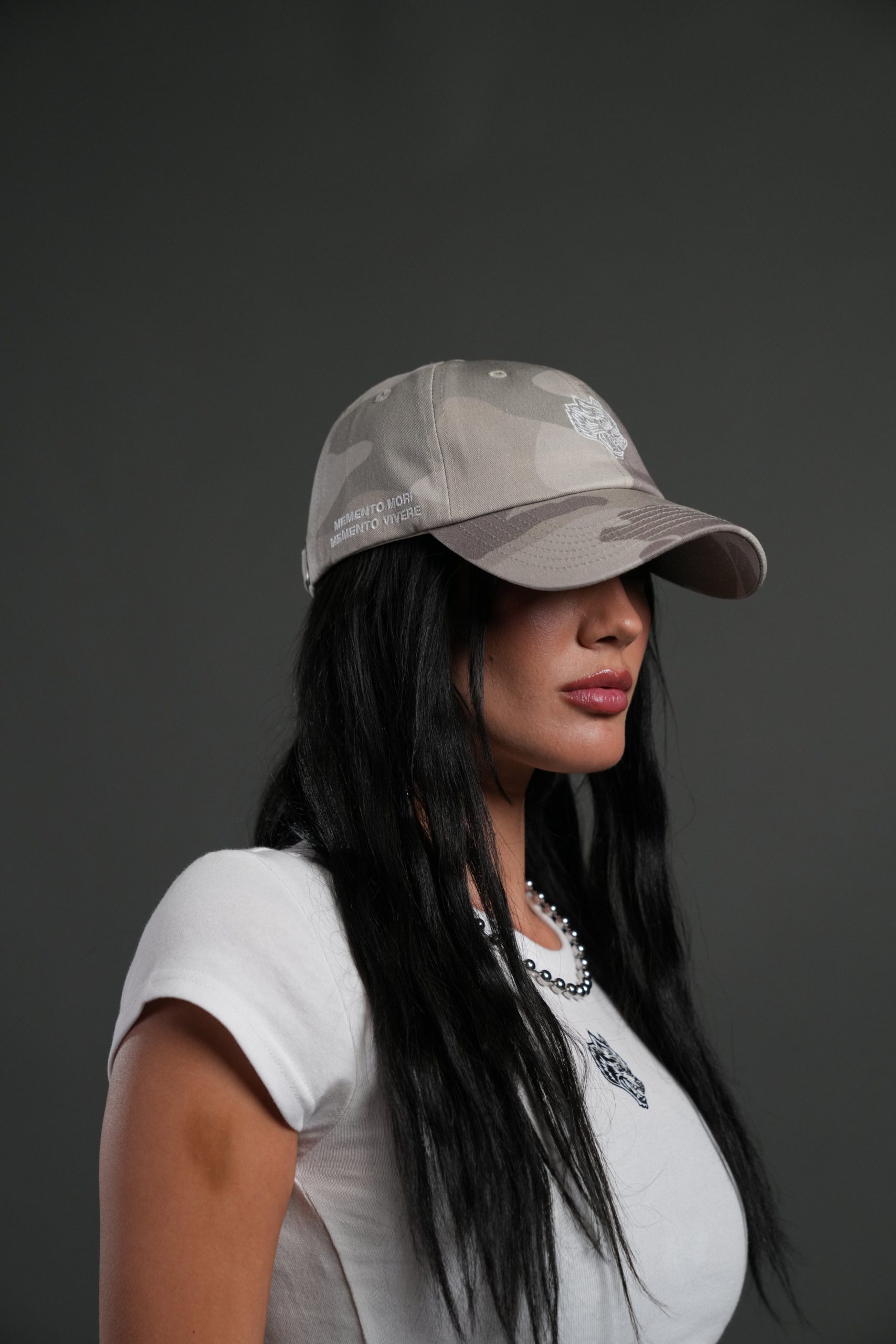 Wolf Head Forever Dad Hat V2 in Lush Vintage Woodland Camo - Image 5