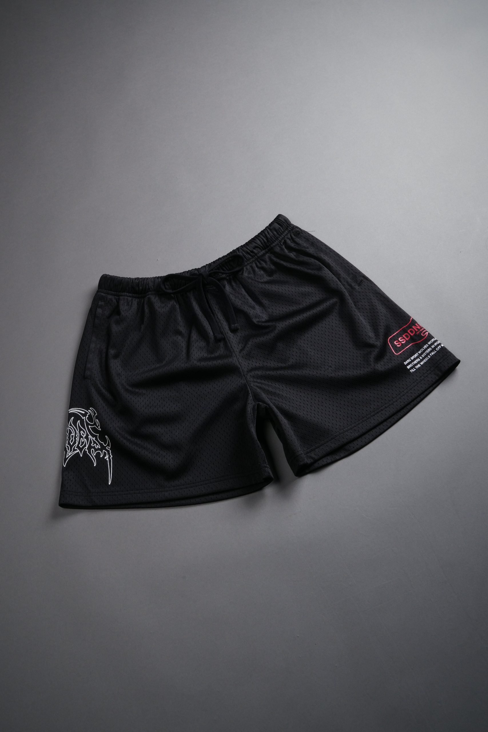 Shadow Hesh Mesh Shorts in Black - Image 8