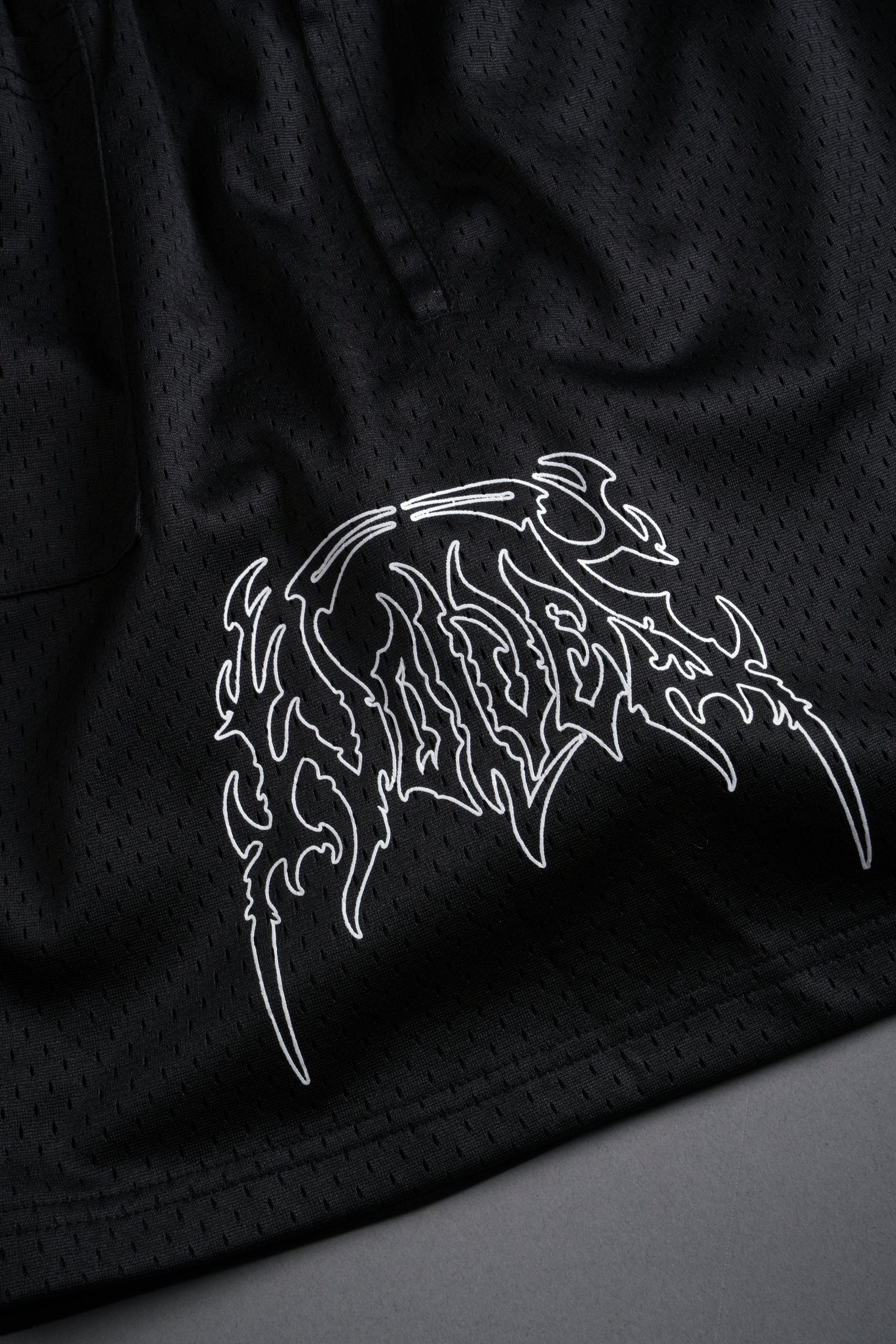 Shadow Hesh Mesh Shorts in Black - Image 10