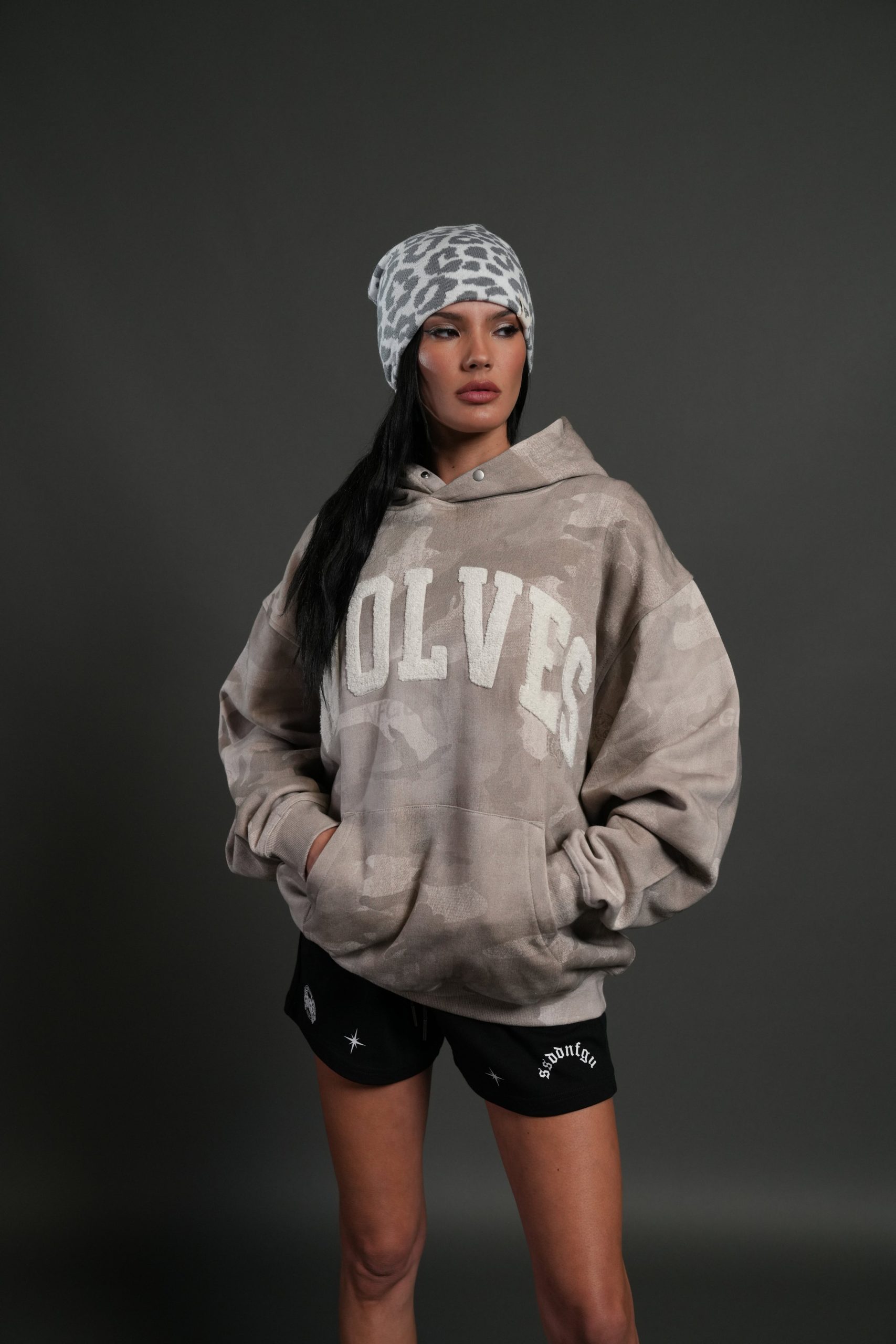 Always Loyal Unisex Pierce Hoodie in Clay Vintage Woodland Camo - Image 5