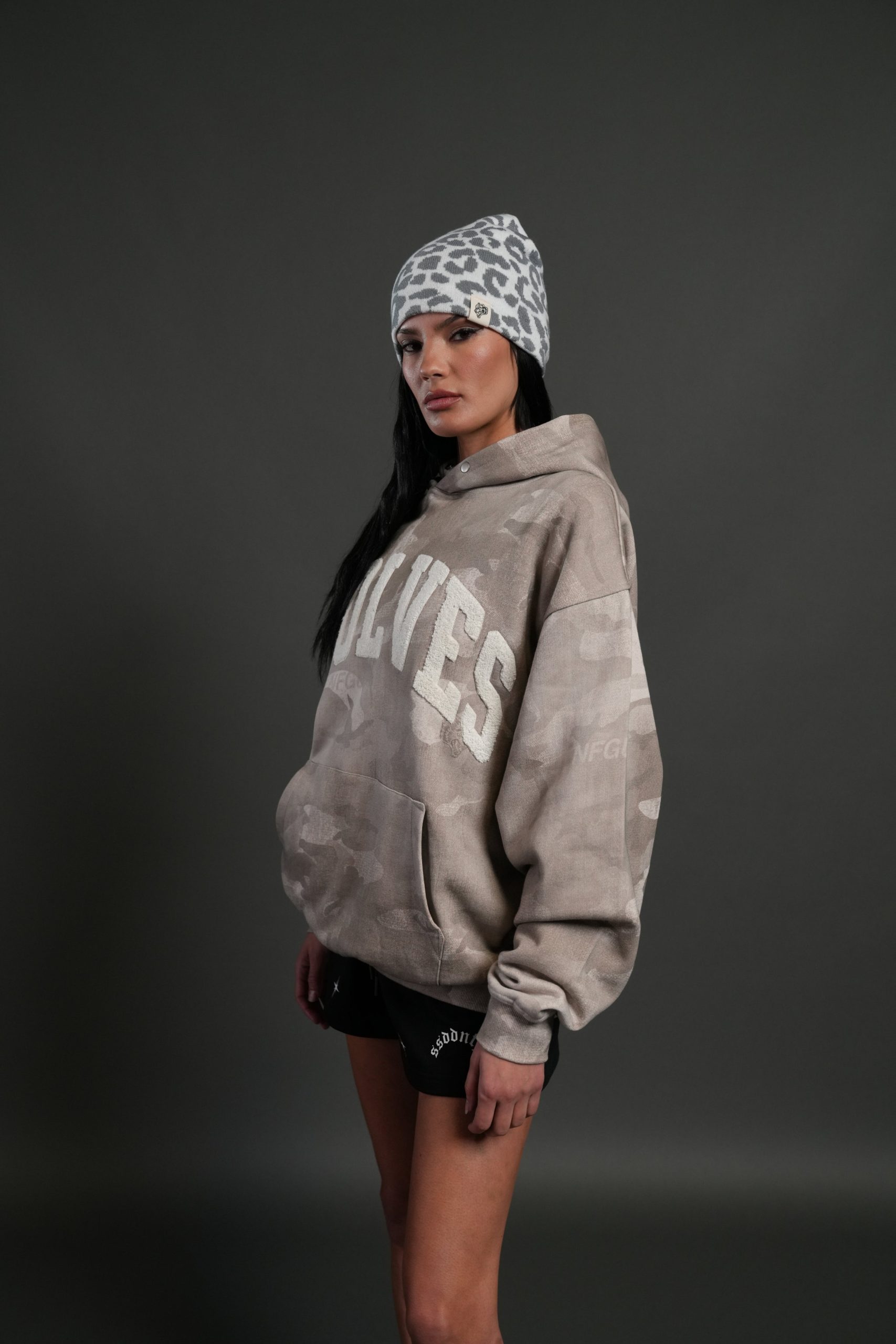 Always Loyal Unisex Pierce Hoodie in Clay Vintage Woodland Camo - Image 6