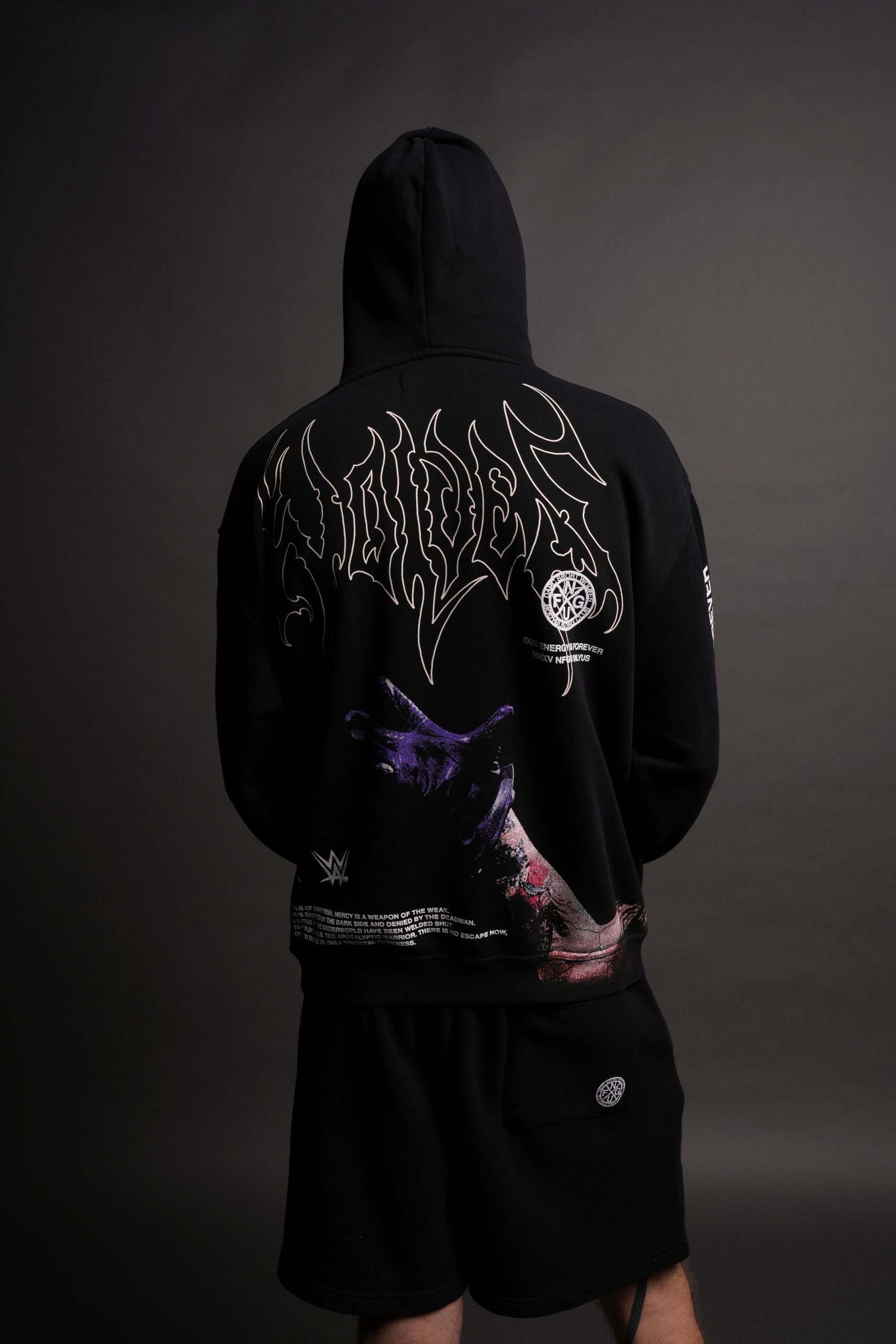 Risen Bishop Hoodie in Black - Image 5