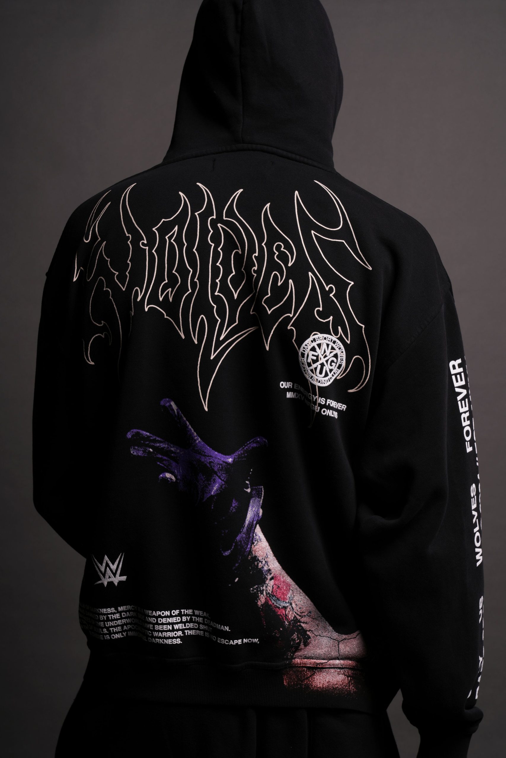Risen Bishop Hoodie in Black - Image 11