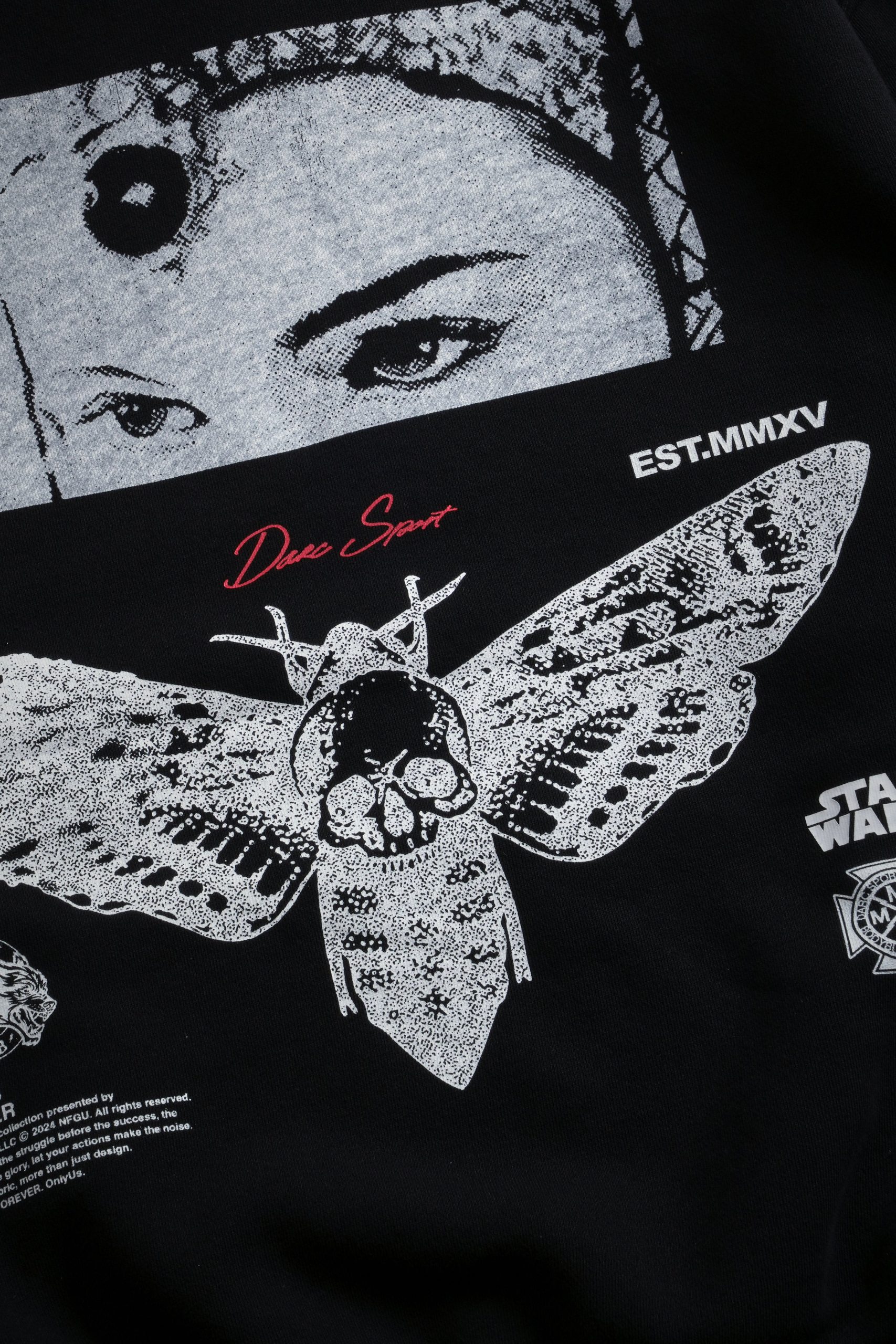 Queen's Shadow She Dakota Hoodie in Black - Image 10