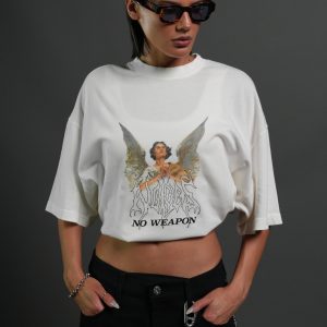 Consecration Pump Cover Tee in Cream