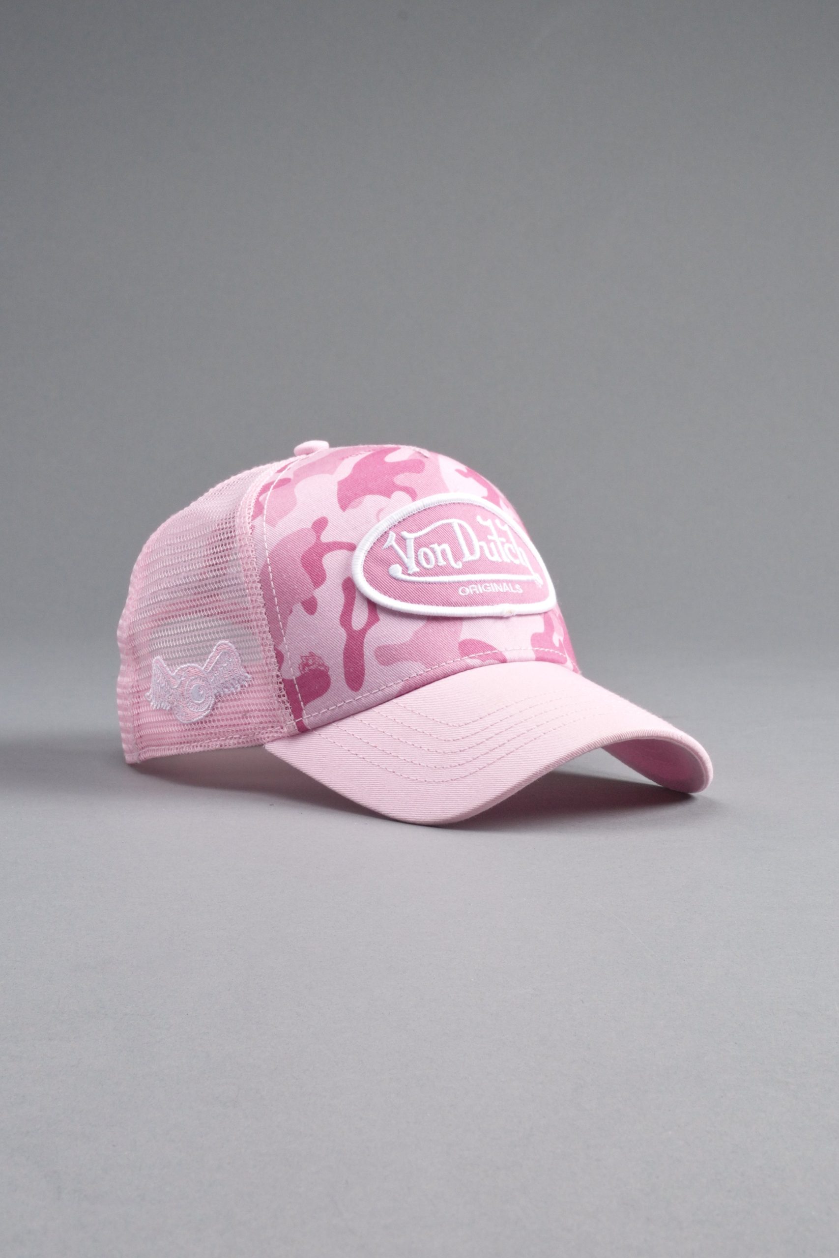 DSVD Collab Trucker Hat in DSVD Bubblegum Camo - Image 15