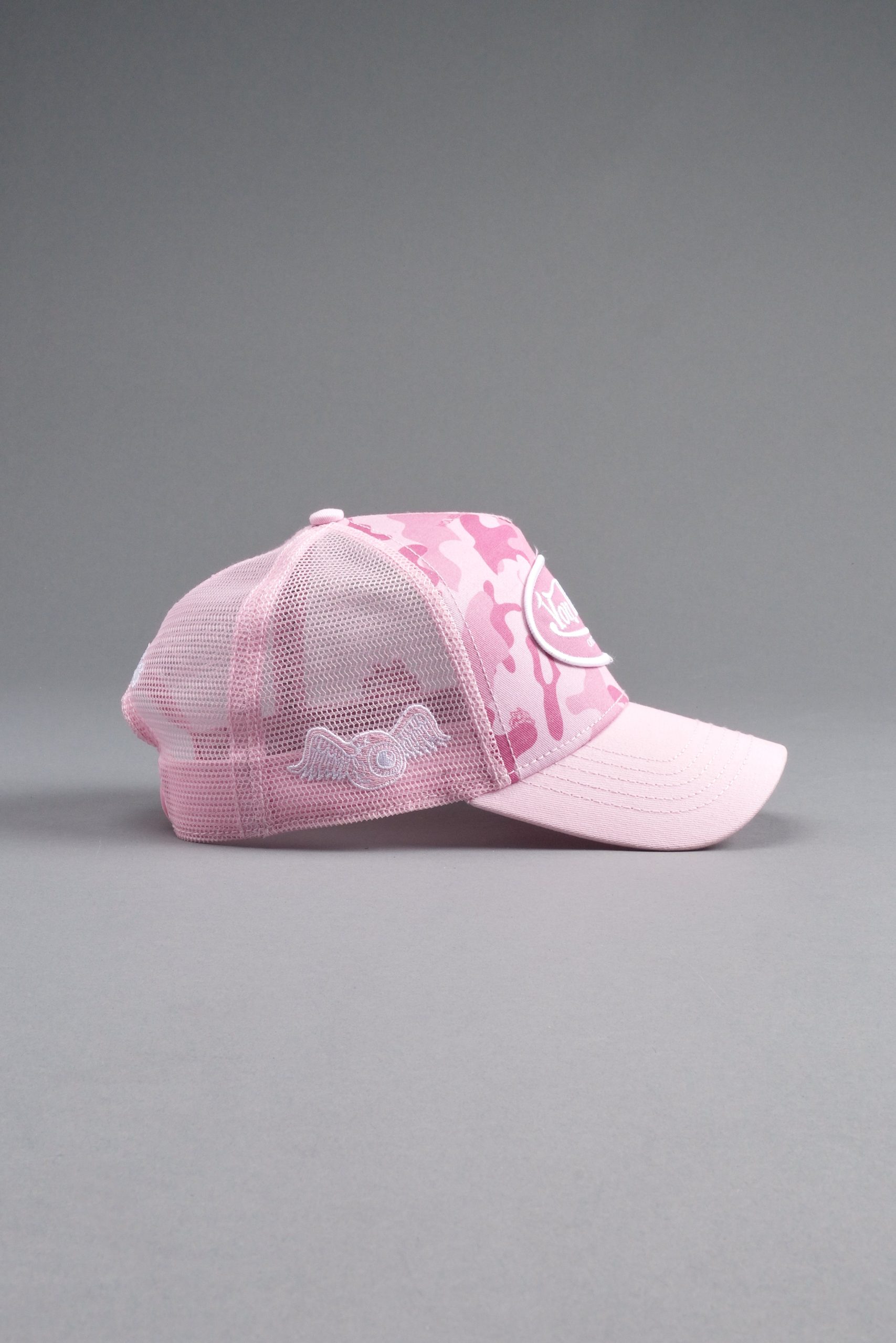 DSVD Collab Trucker Hat in DSVD Bubblegum Camo - Image 16