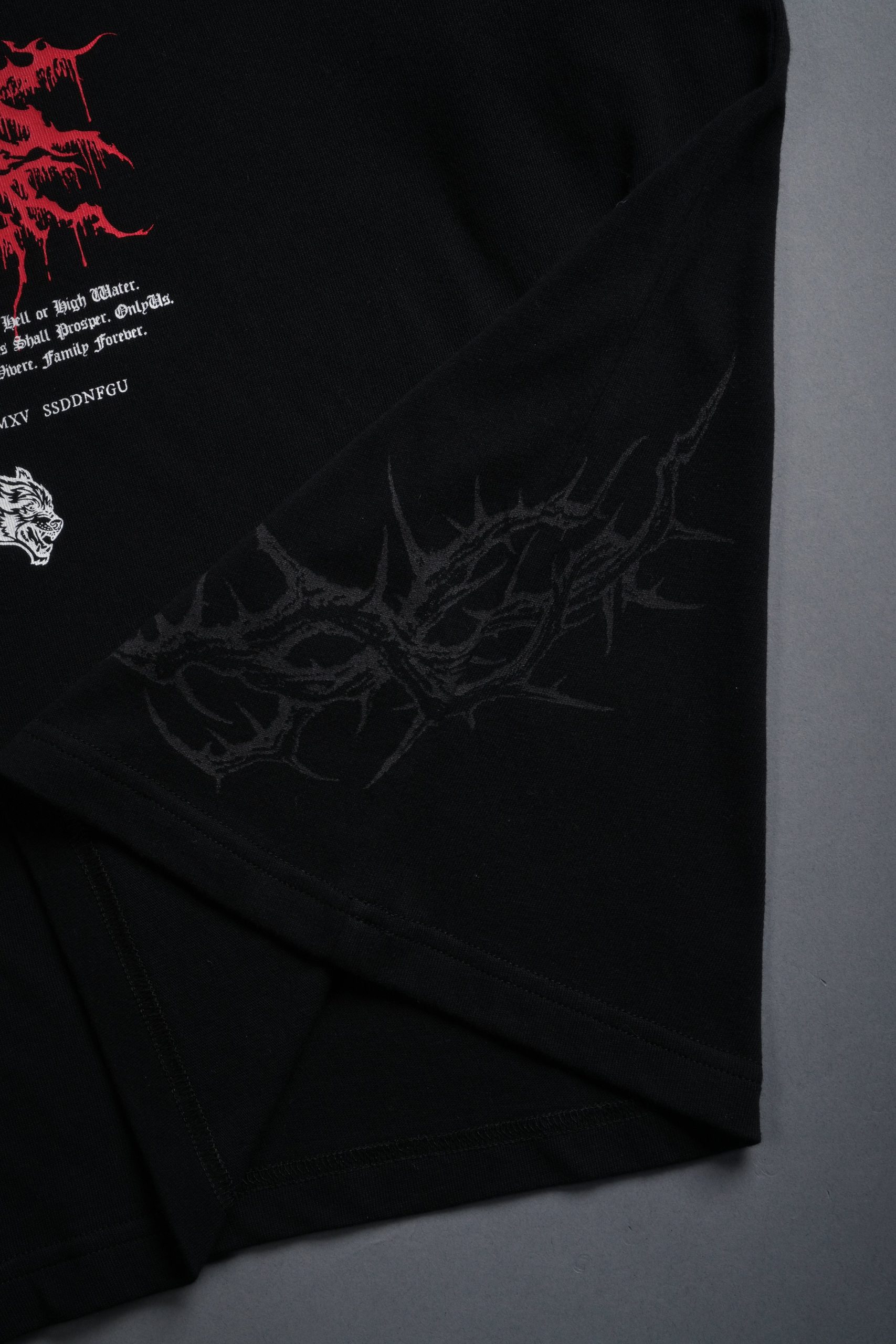 Scorpion Thorns Premium Oversized Tee in Black - Image 11