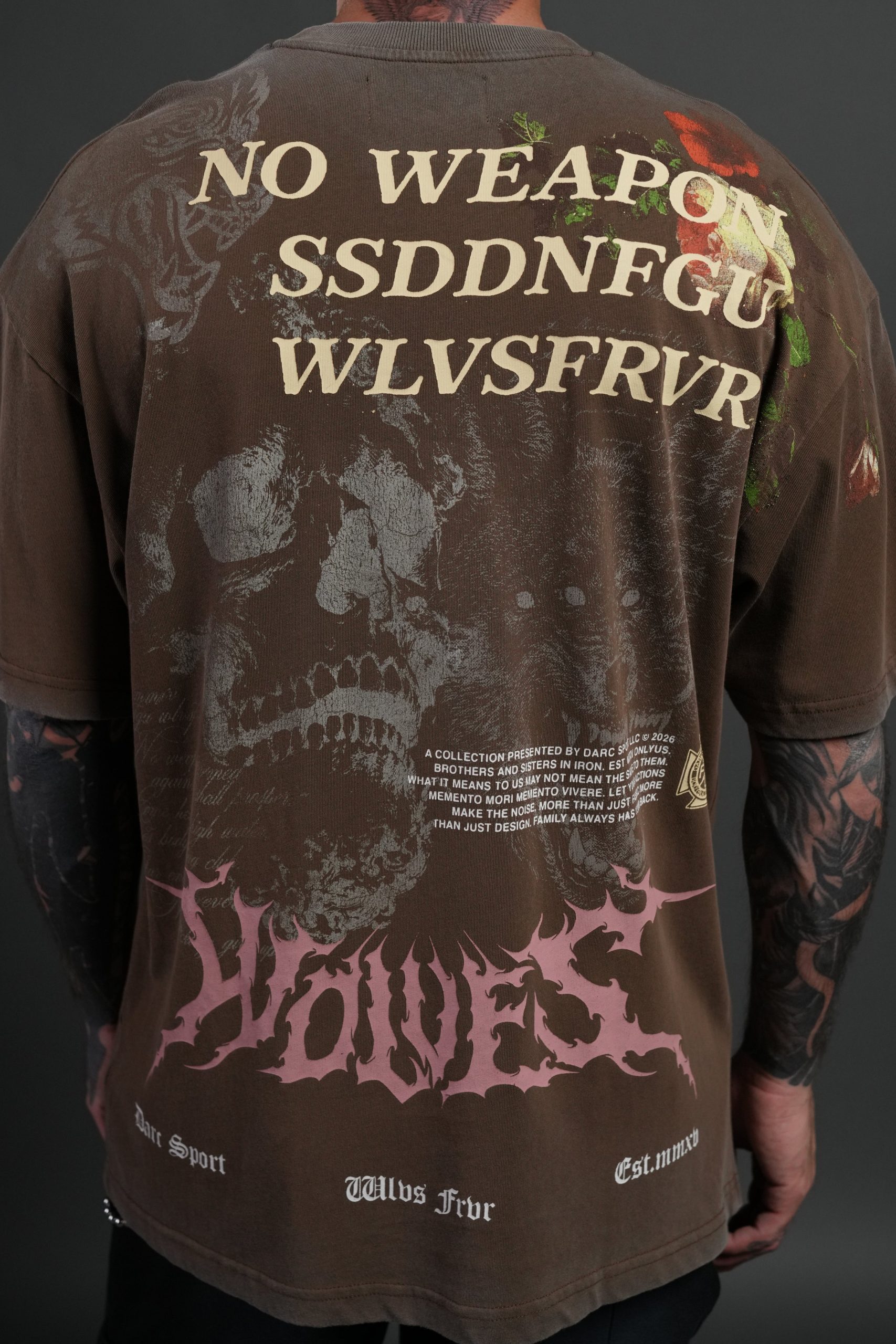 From Dust Premium Oversized Tee in Desert Dust - Image 9