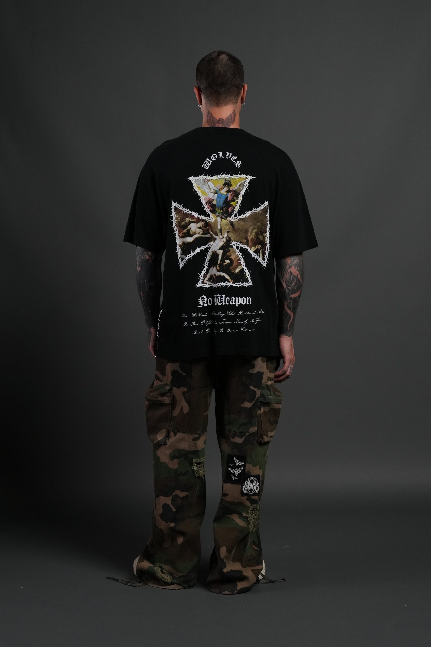 Ascend Premium Oversized Tee in Black - Image 6