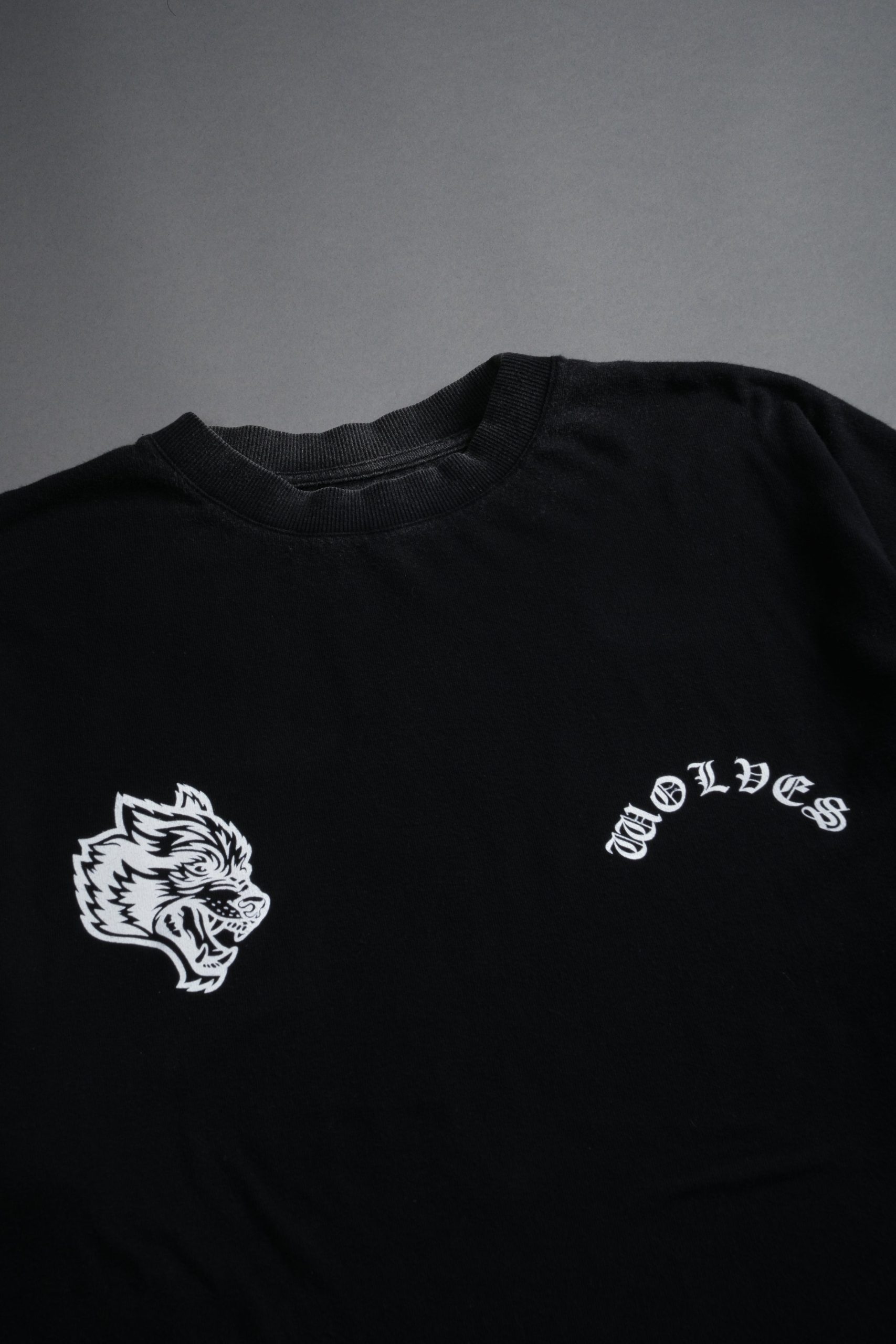 Crossed Hearts Premium Oversized Tee in Black - Image 9