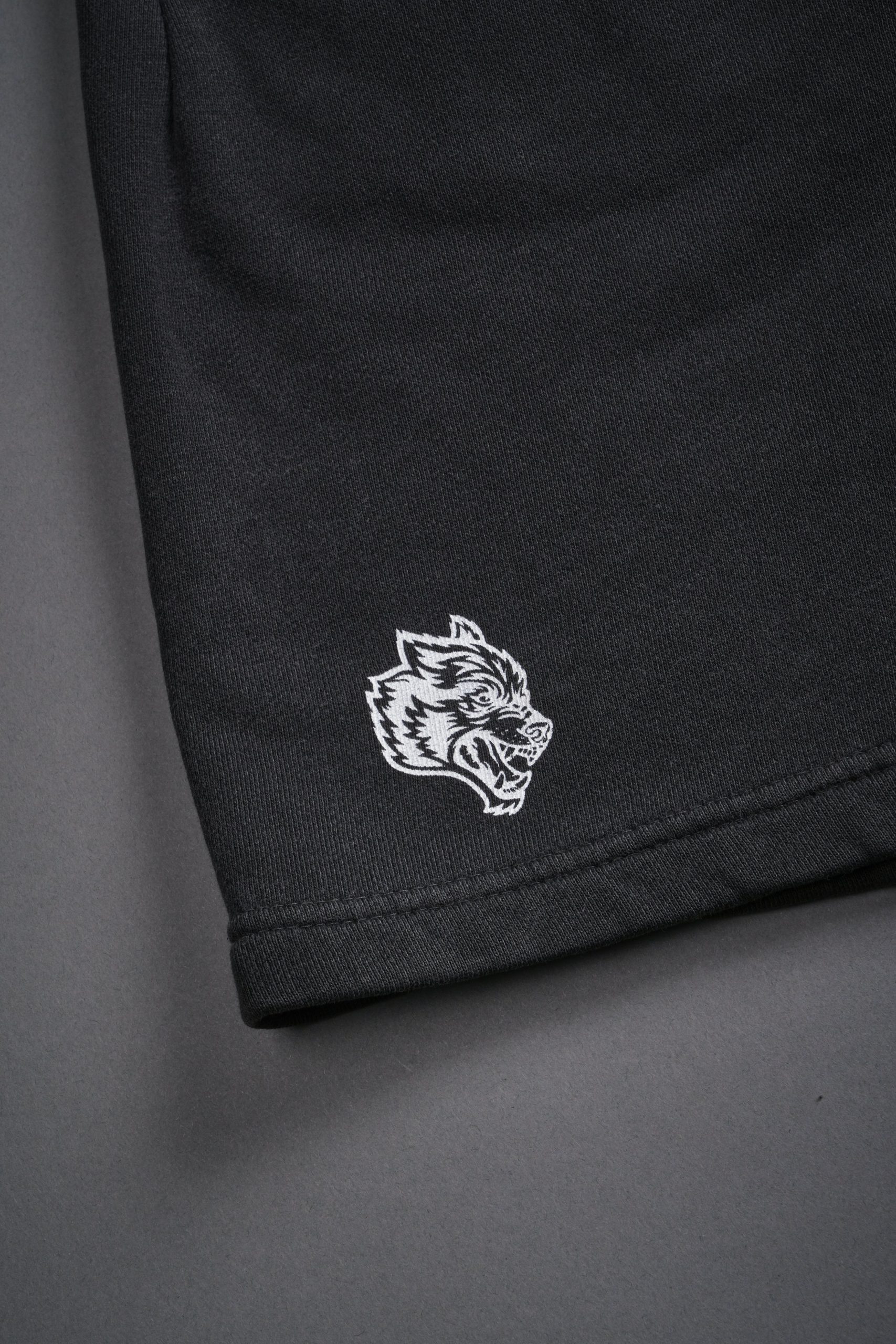 Box Patch Dual Post Lounge Sweat Shorts V2 in Wolf Gray - Image 10