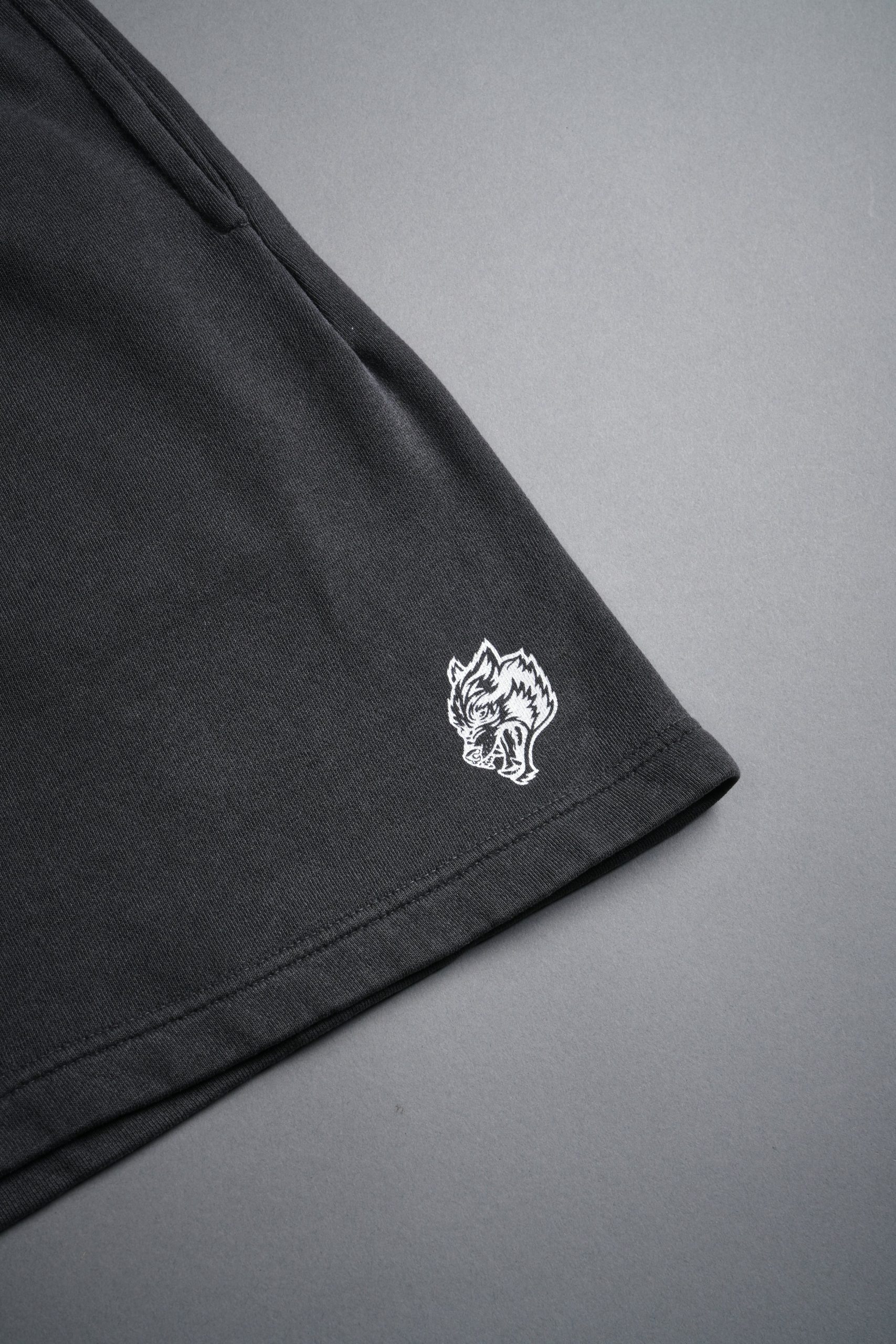 Box Patch Dual Post Lounge Sweat Shorts V2 in Wolf Gray - Image 11