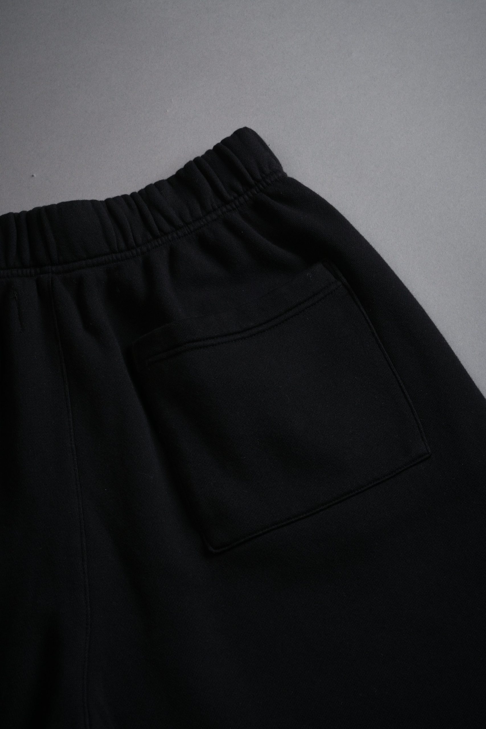 Box Patch Dual Post Lounge Sweat Shorts V2 in Black - Image 12