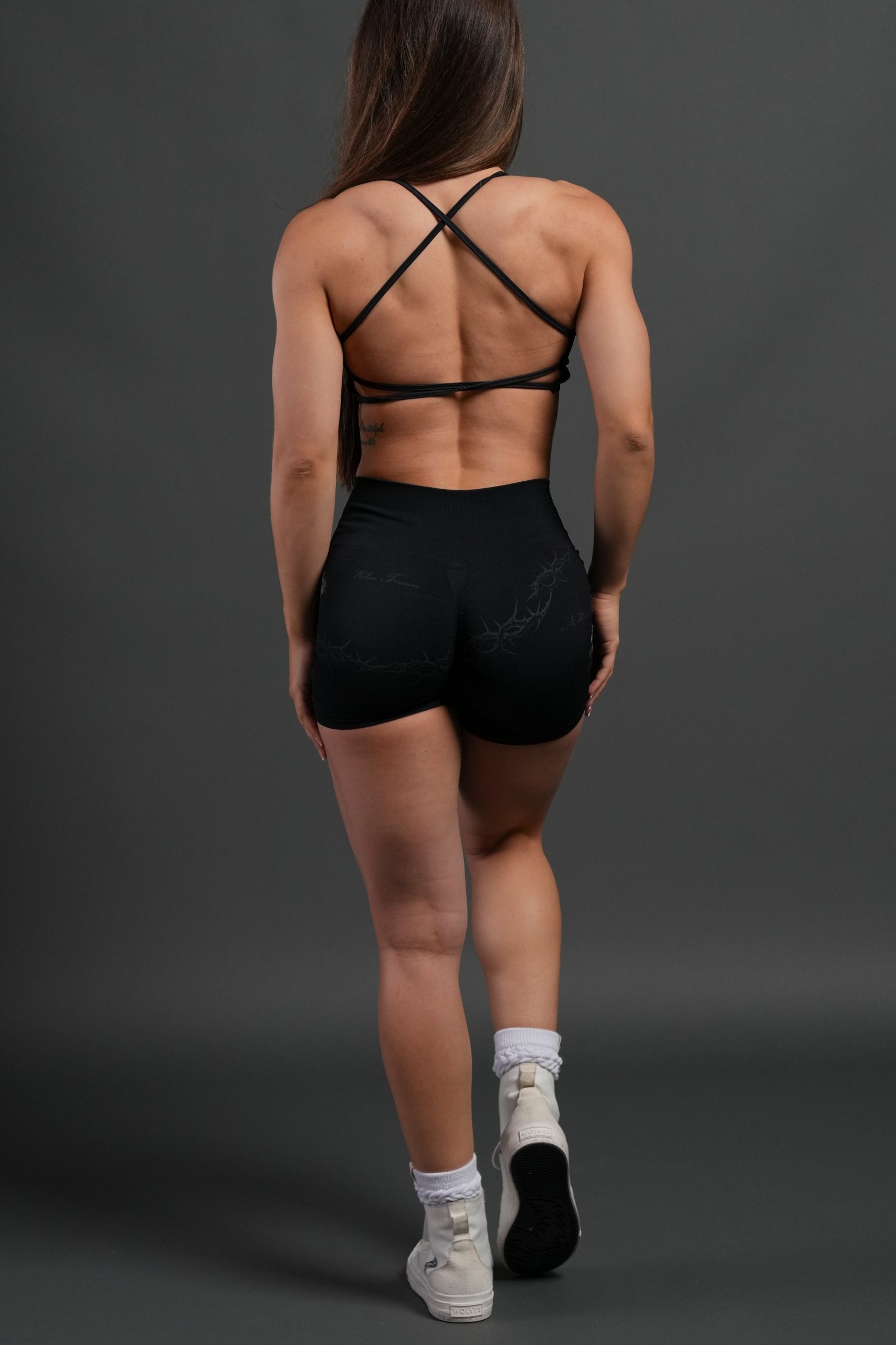 Rose Thorn Layla Soft Seamless Bra in Black Rose Thorn - Image 4
