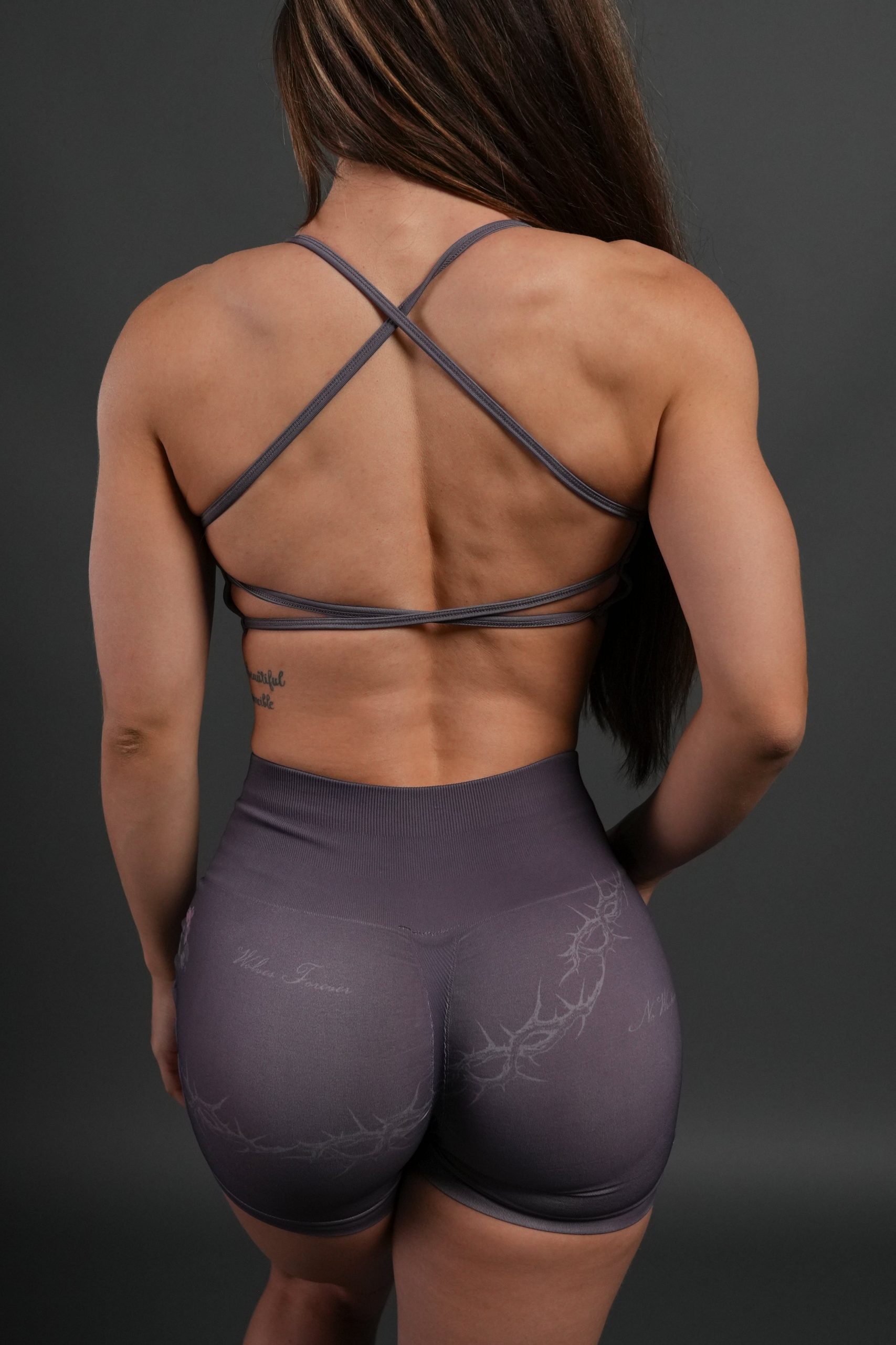 Rose Thorn Layla Soft Seamless Bra in Cherry Wine Rose Thorn - Image 2