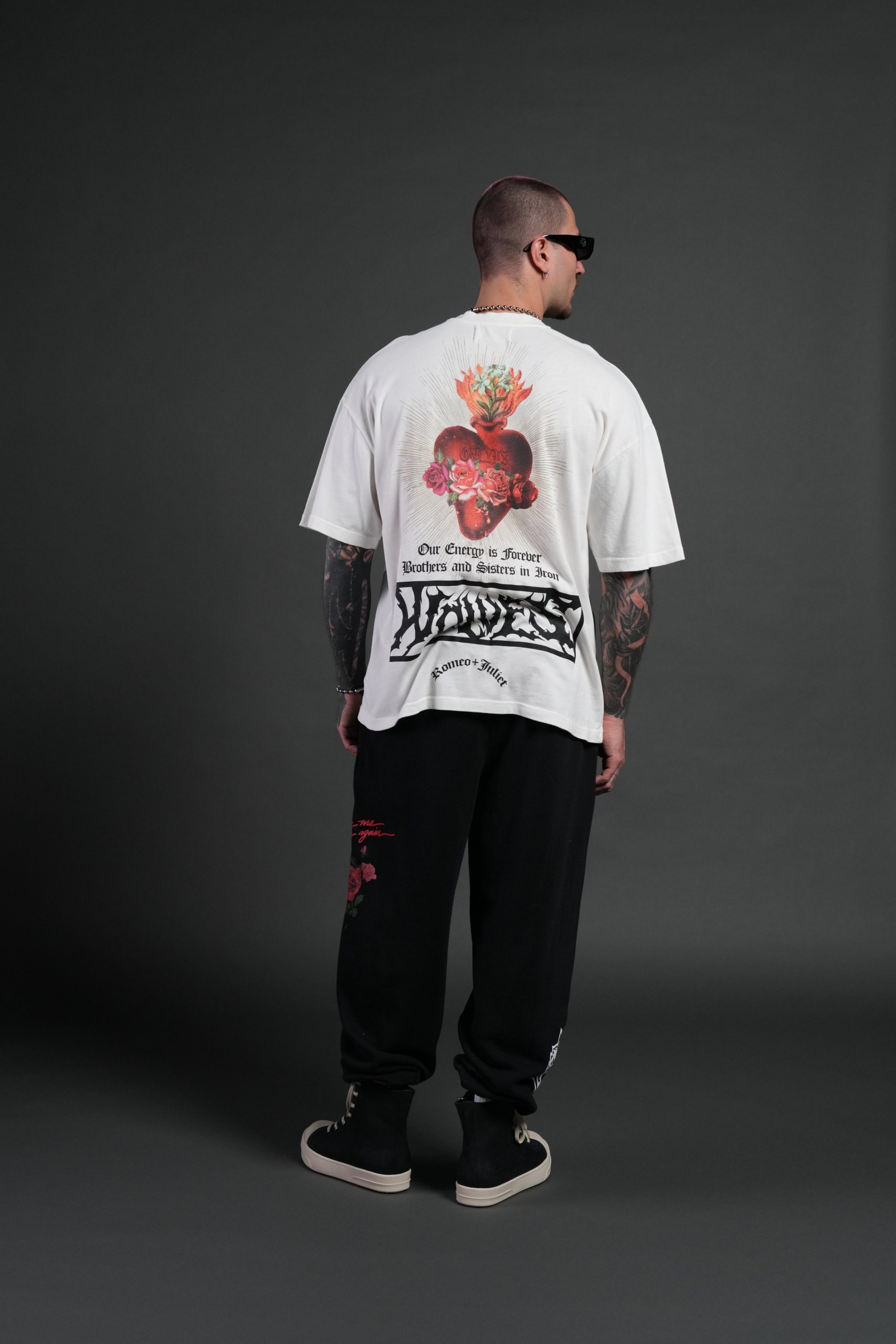 Heart Oath Premium Oversized Tee in Cream - Image 6