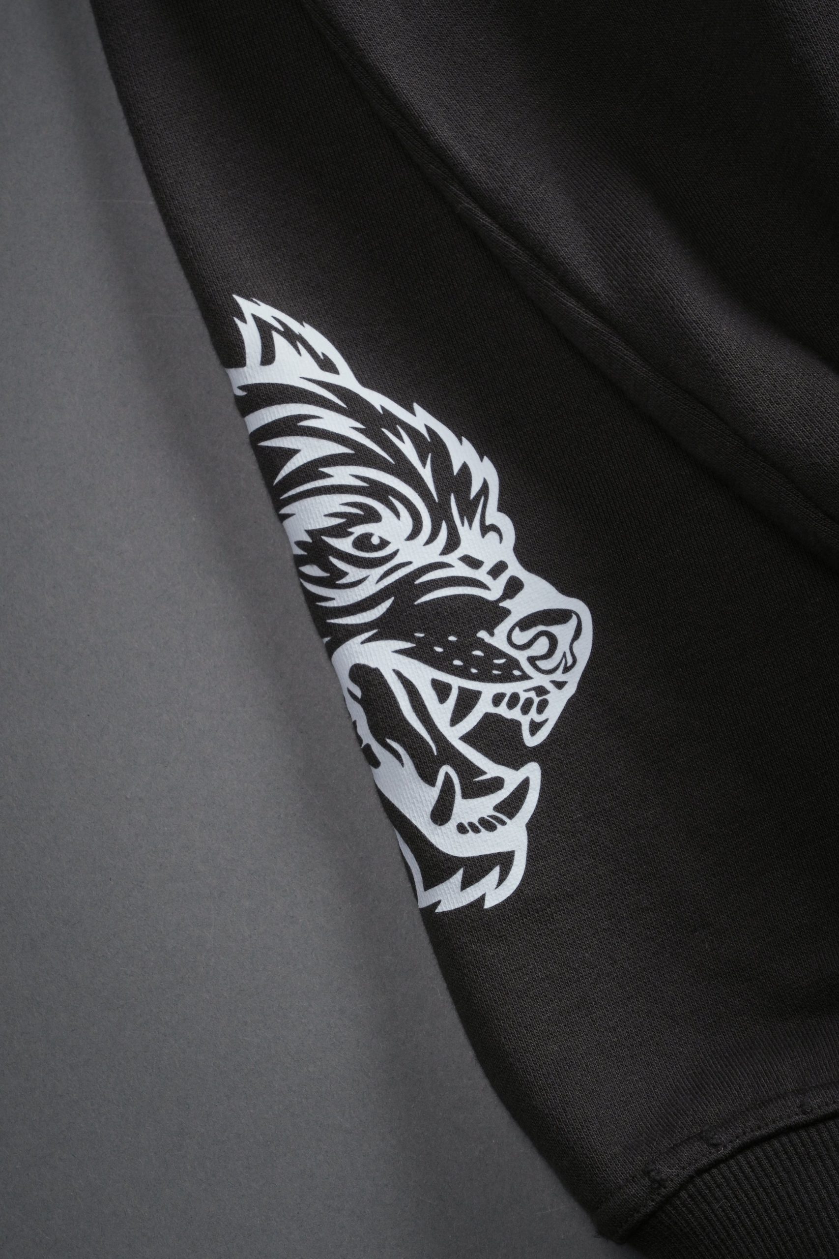 Hell is Real Grunge Moatis Zip Hoodie in Wolf Gray - Image 11