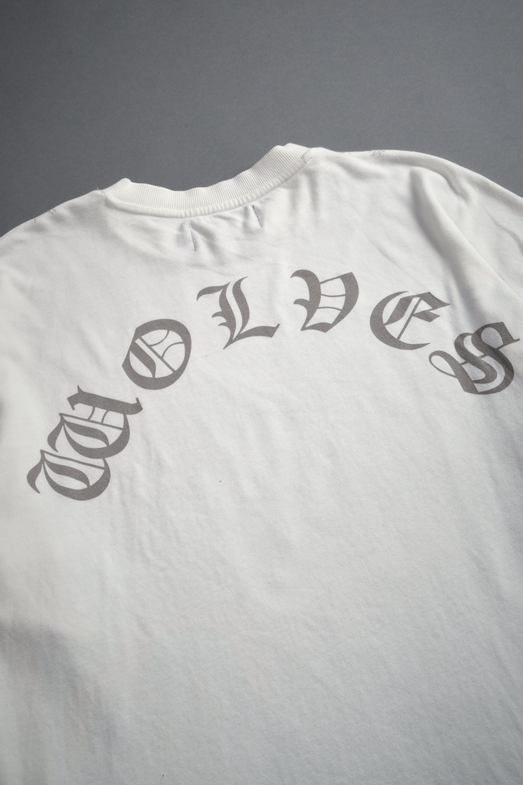 Creed Premium Oversized Tee in Cream - Image 12