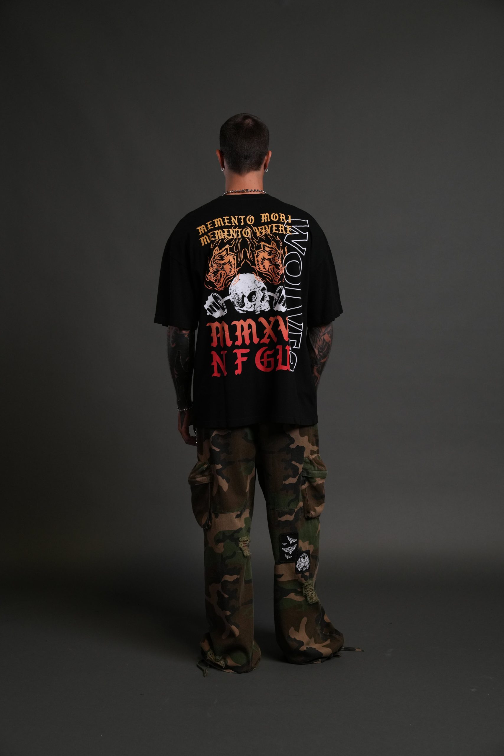 Yesterday's Gone Premium Oversized Tee in Black - Image 6