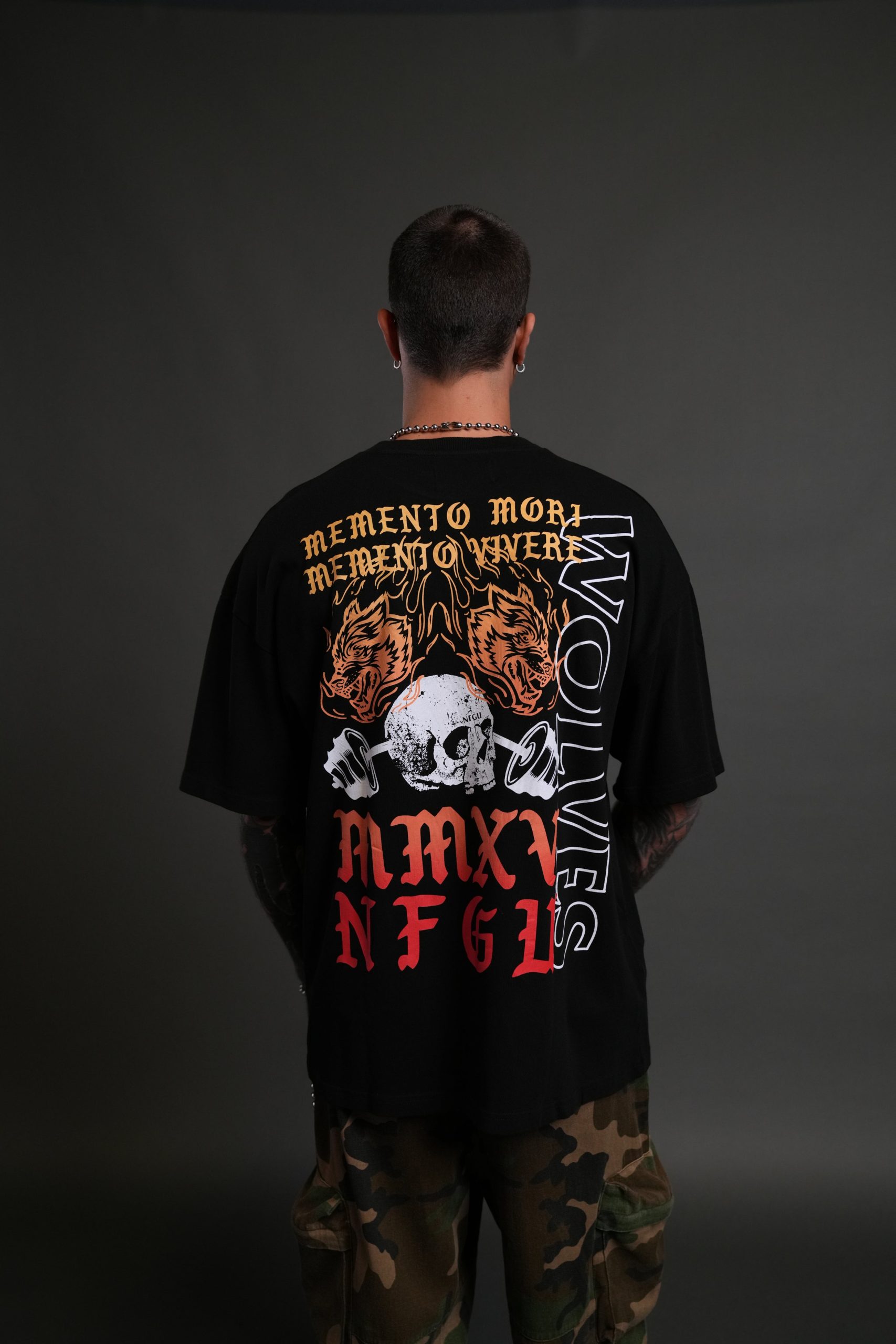 Yesterday's Gone Premium Oversized Tee in Black - Image 4