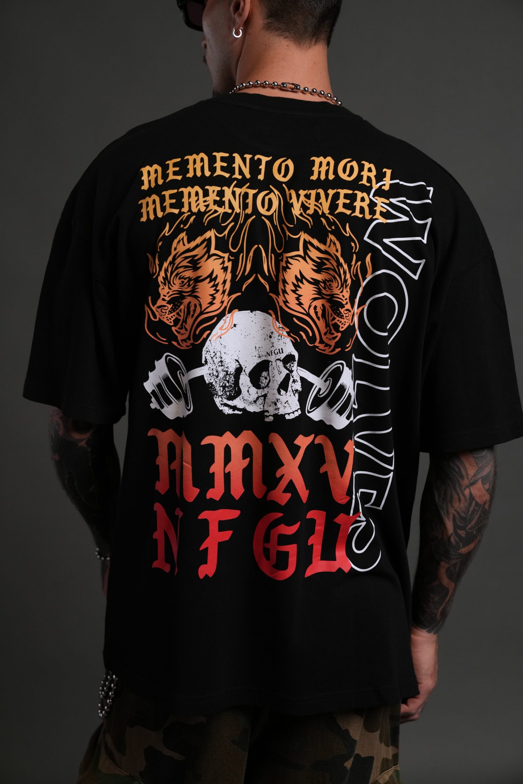 Yesterday's Gone Premium Oversized Tee in Black - Image 8