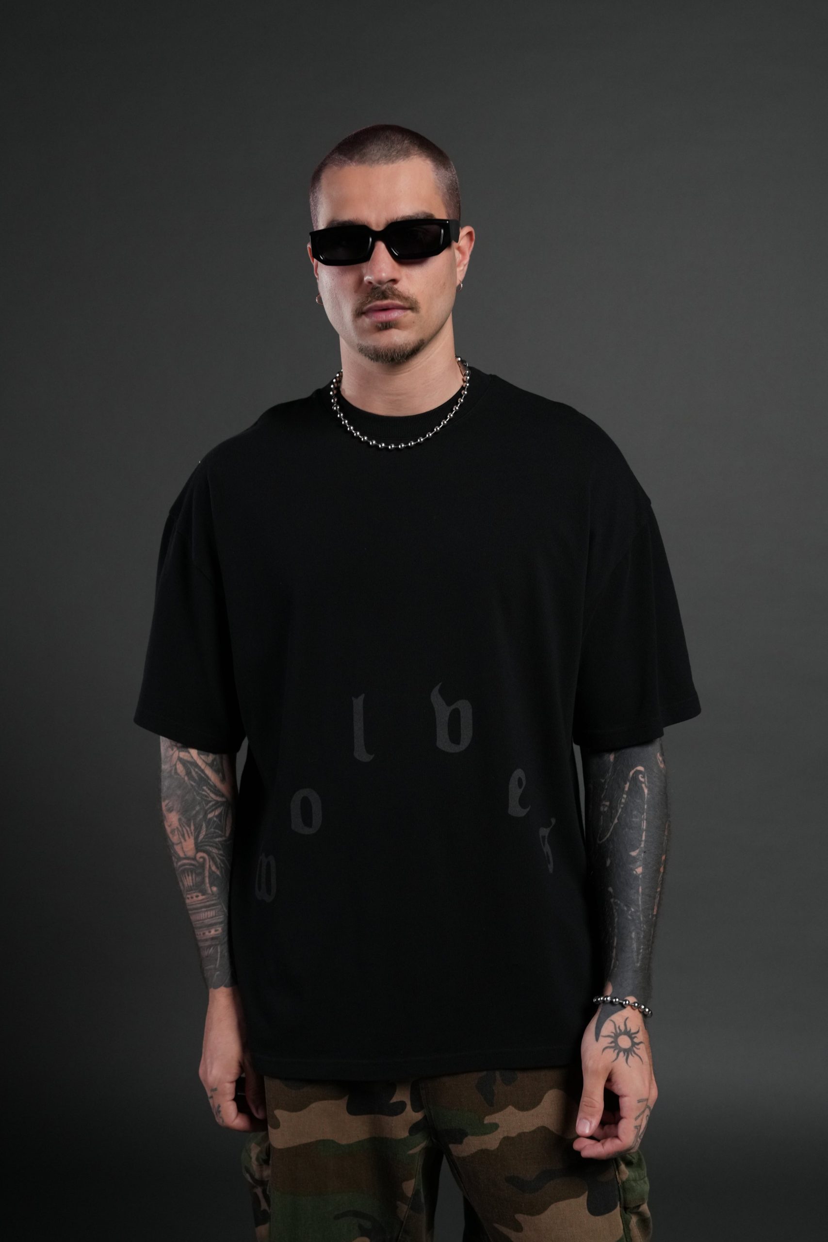 You Are the Reason Premium Oversized Tee in Black - Image 3