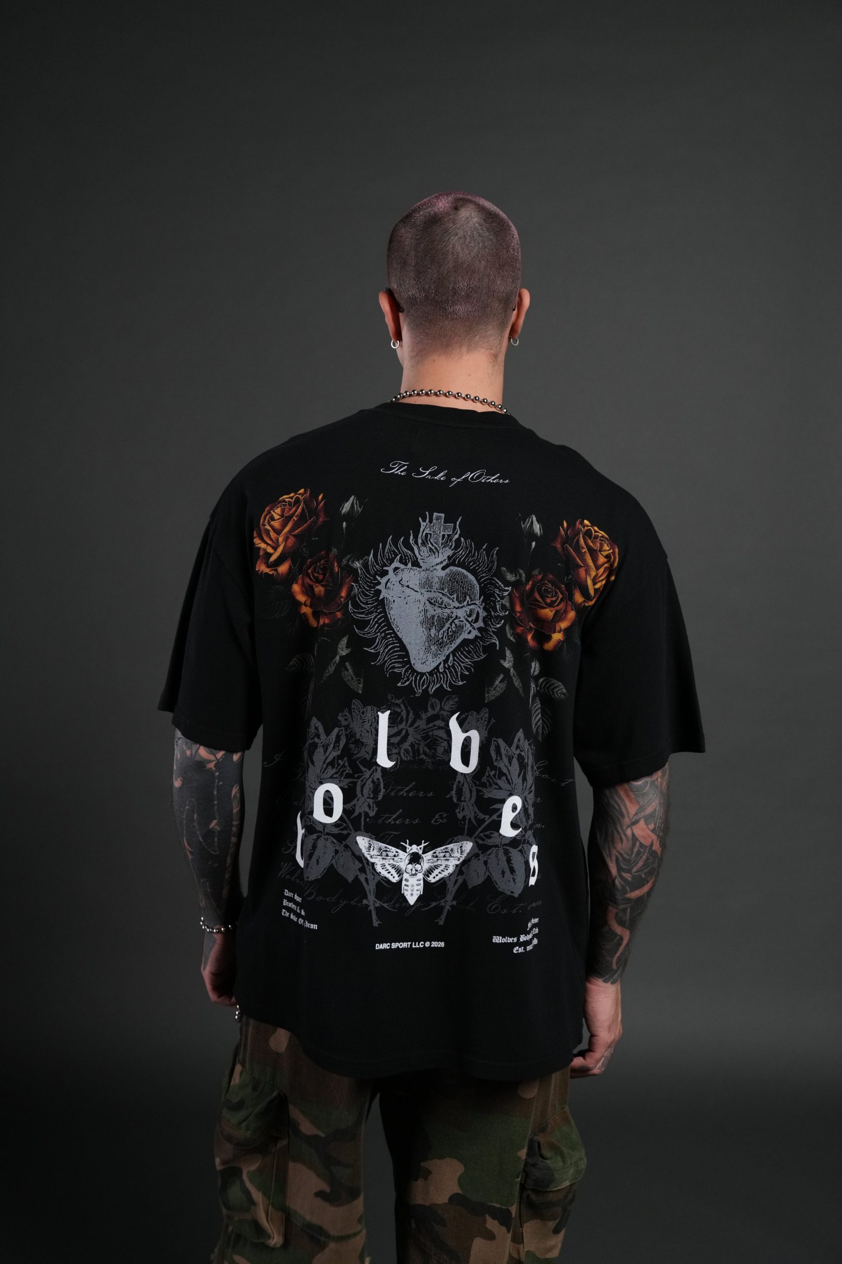 You Are the Reason Premium Oversized Tee in Black - Image 5