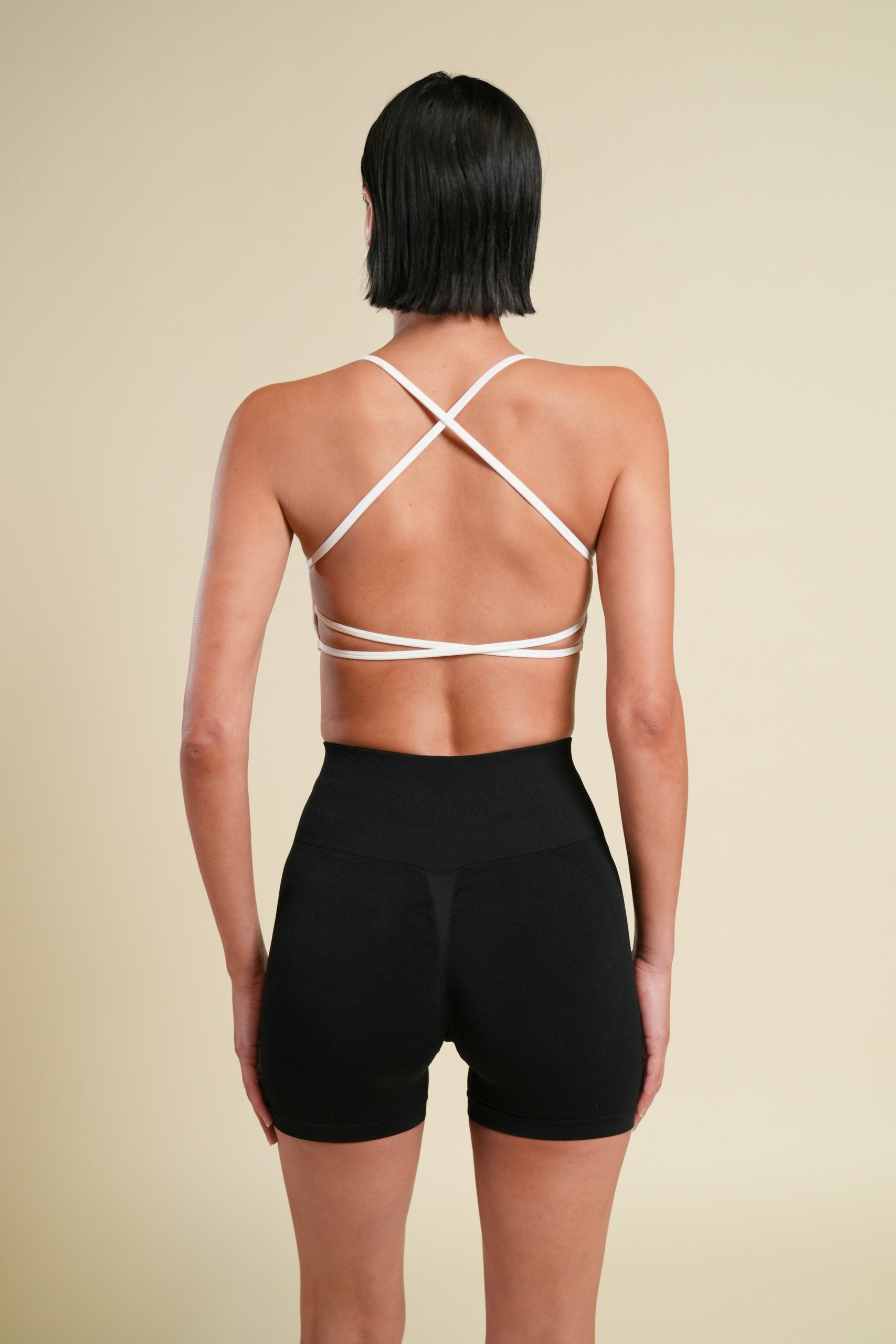 Wolf Layla Soft Seamless Bra in Black/White - Image 4