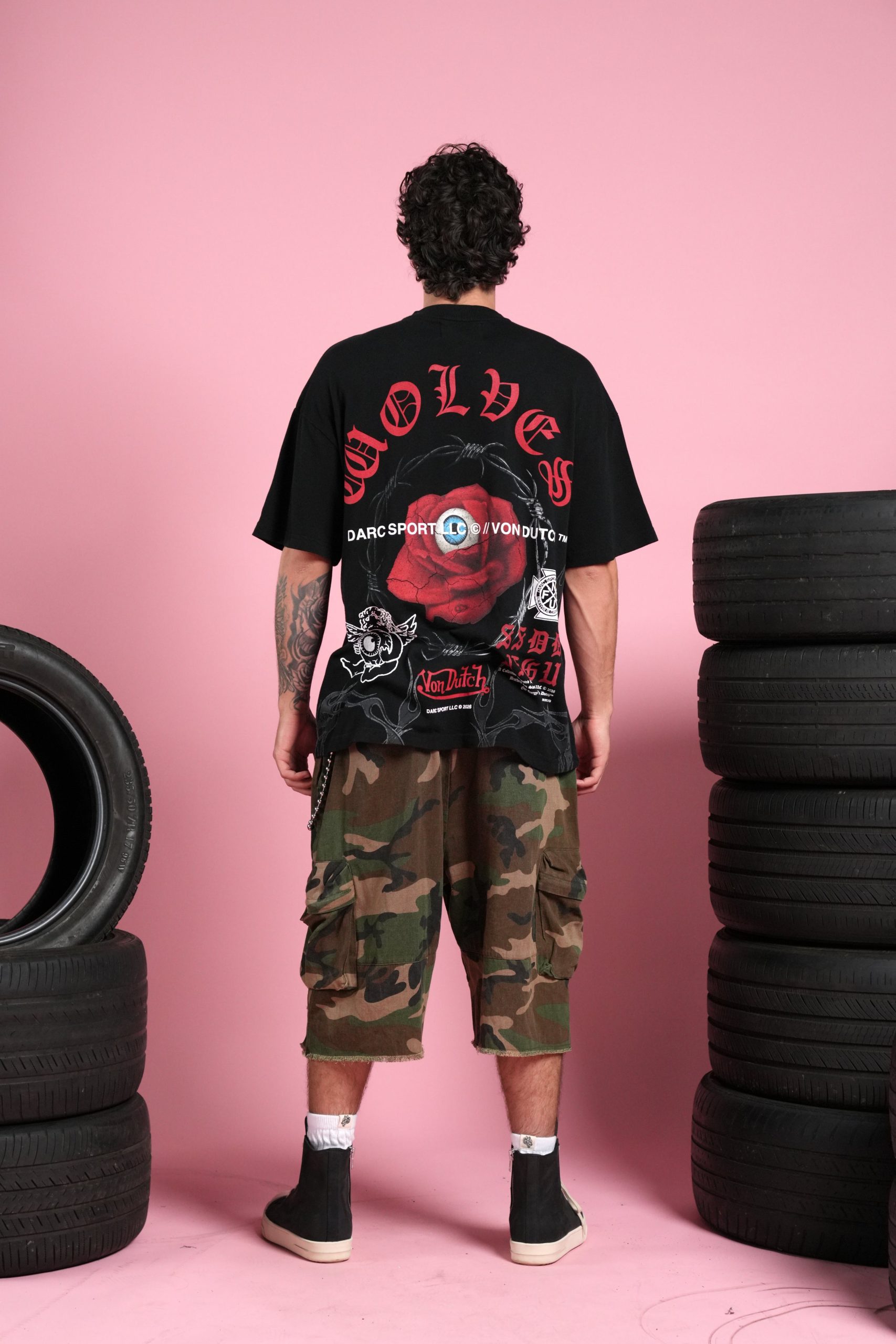 Eye of the Beholder Premium Oversized Tee in Black - Image 6