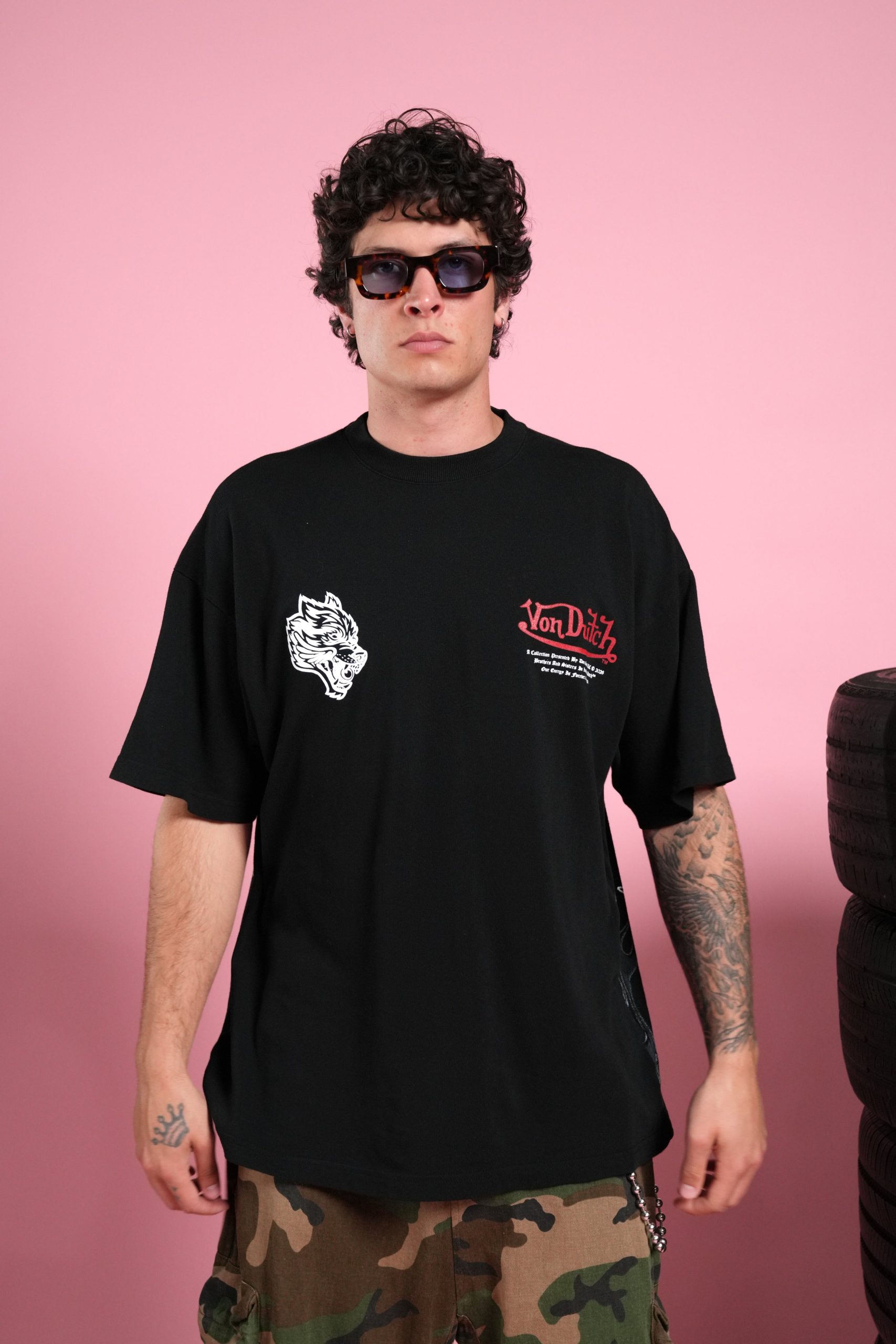 Eye of the Beholder Premium Oversized Tee in Black - Image 2