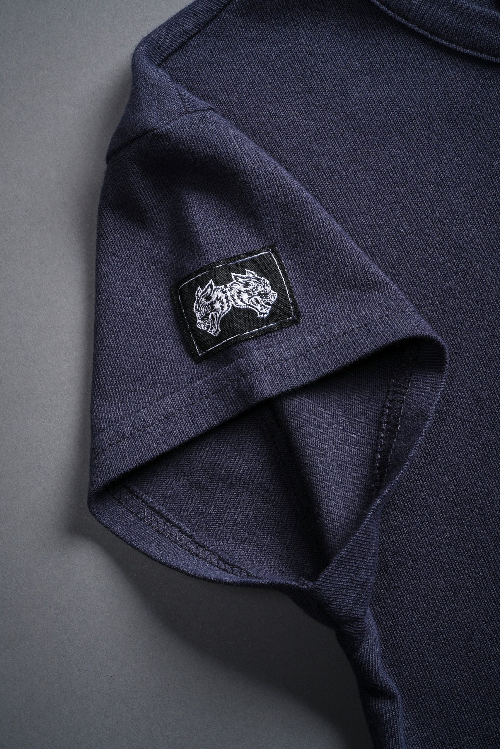 Wolf Label SSDDNFGU Baby Tee in Midnight Blue - Image 6