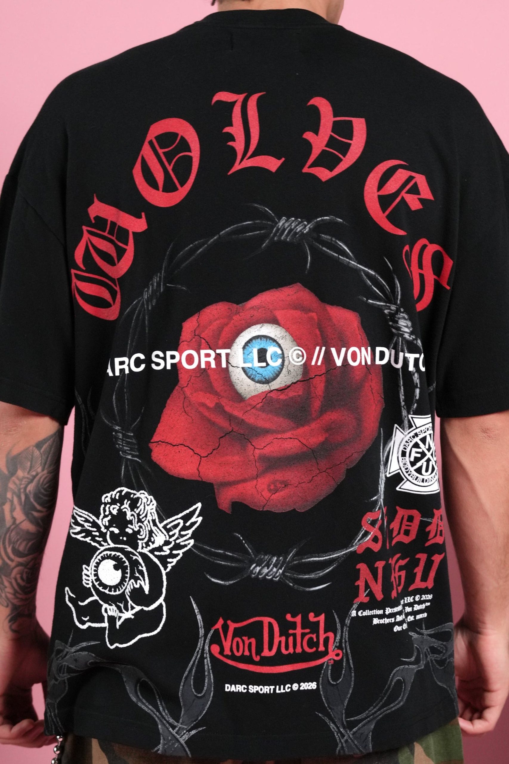 Eye of the Beholder Premium Oversized Tee in Black - Image 11
