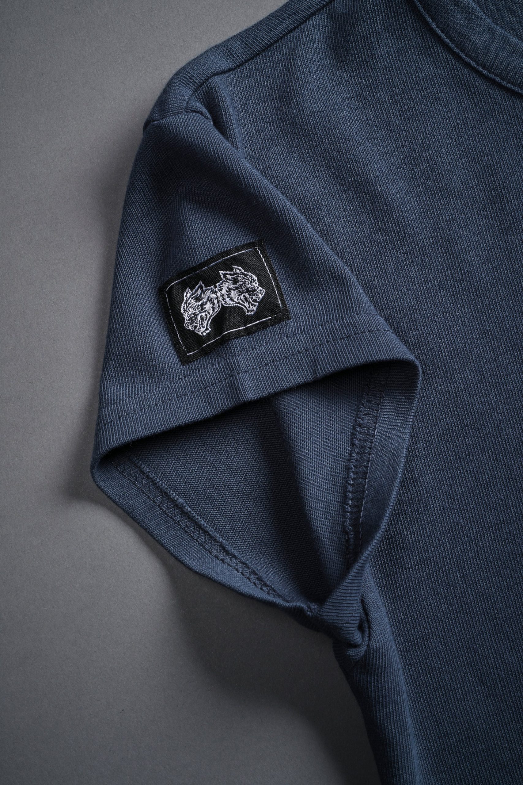 Wolf Label SSDDNFGU Baby Tee in Darc Blue - Image 6