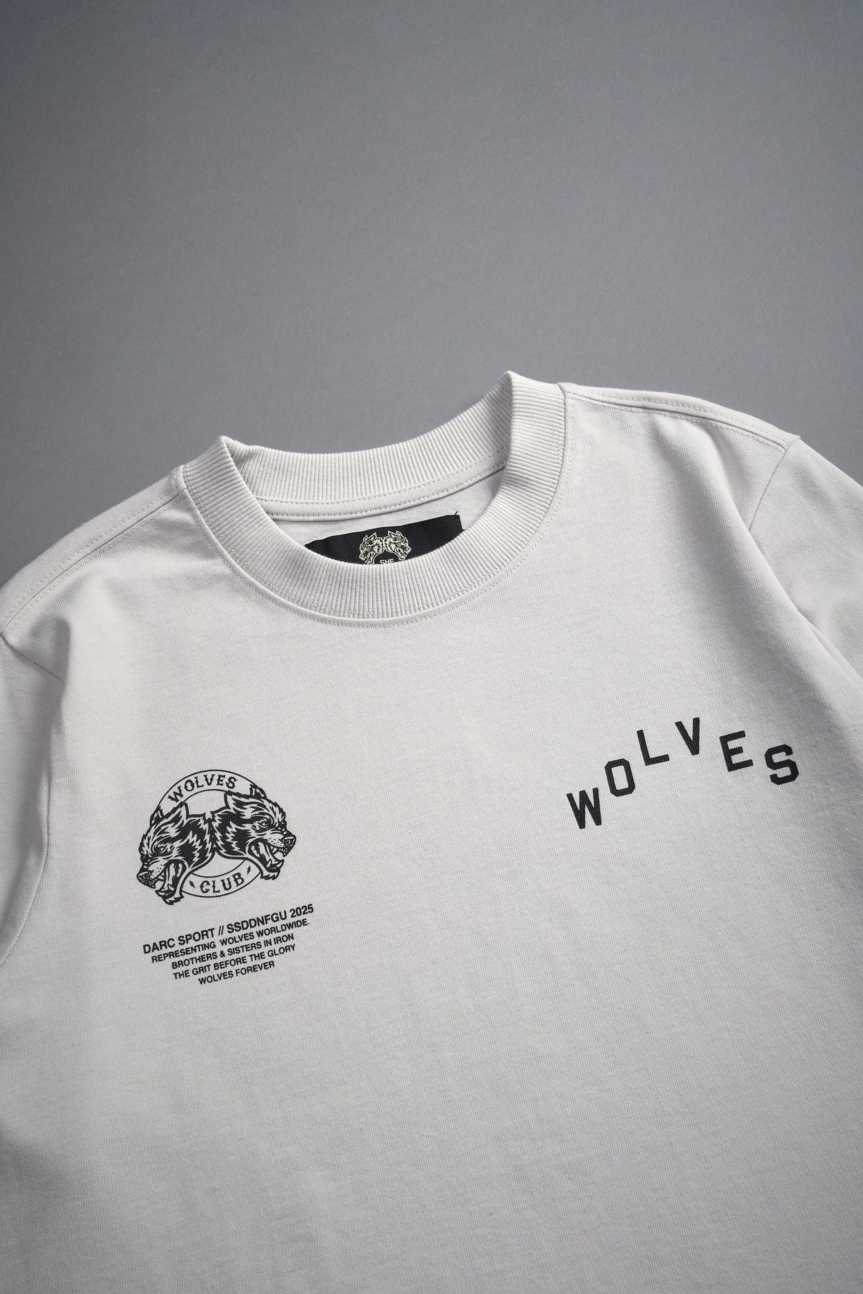 Pyramid V2 Premium (Cropped) Tee in Stone - Image 6